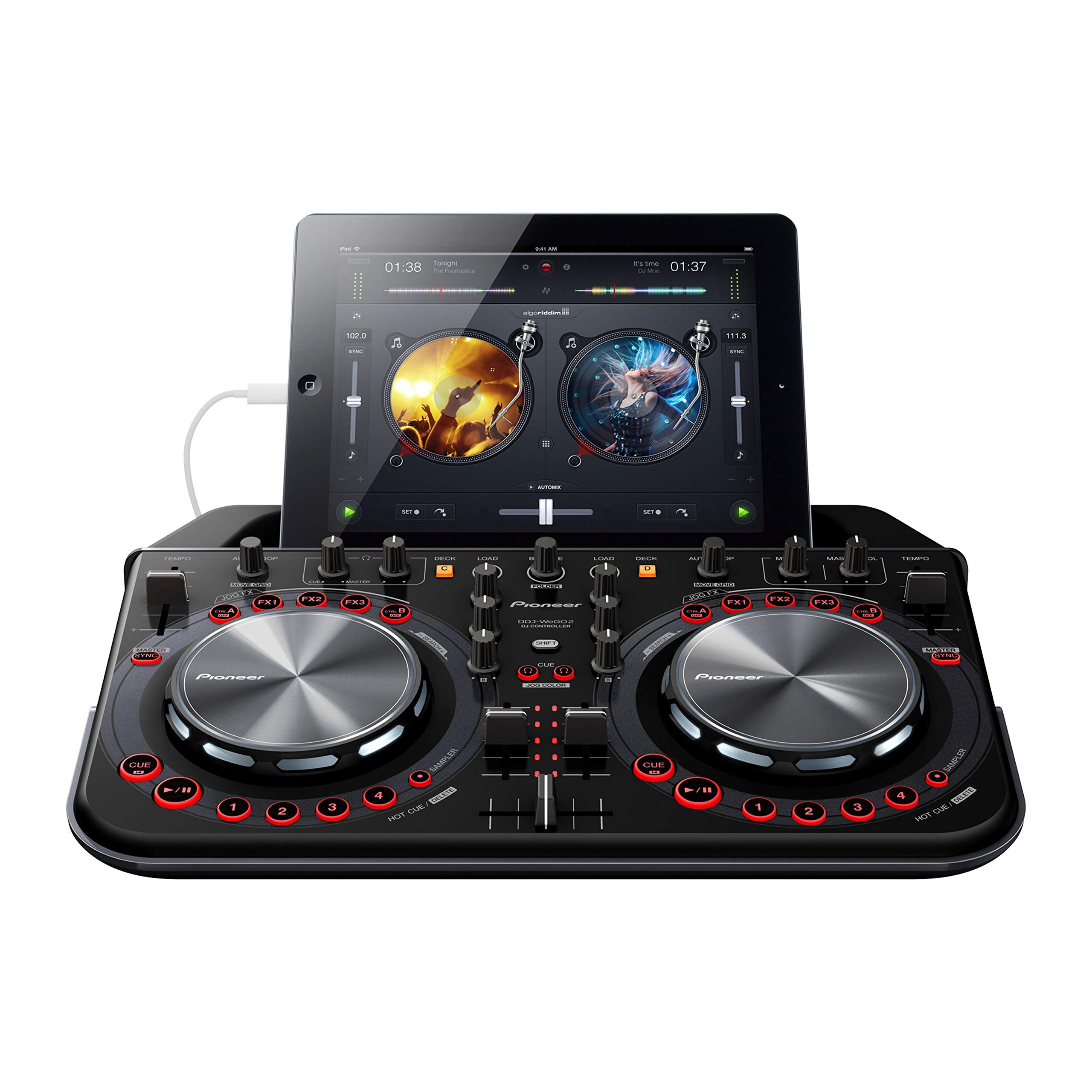 Amazon | Pioneer DJ CONTROLLER ブラック DDJ-WeGO2-K | DJ