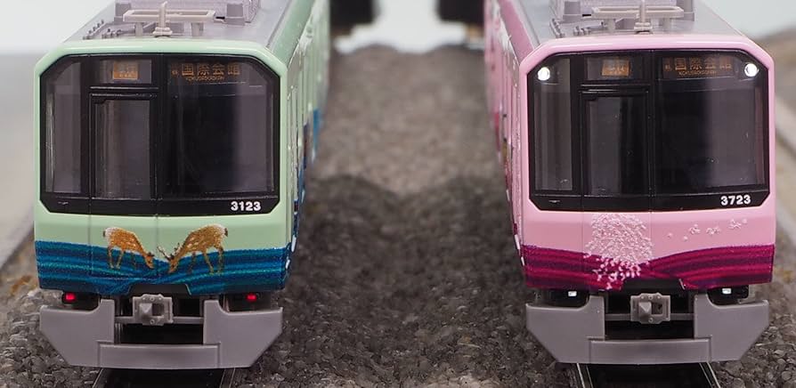 Amazon | グリーンマックス Nゲージ 近鉄3220系 KYOTO-NARAラッピング