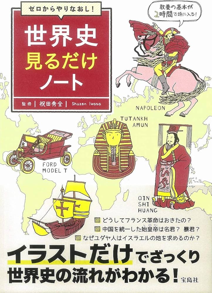 ゼロからやりなおし! 世界史見るだけノート | 祝田 秀全 |本 | 通販