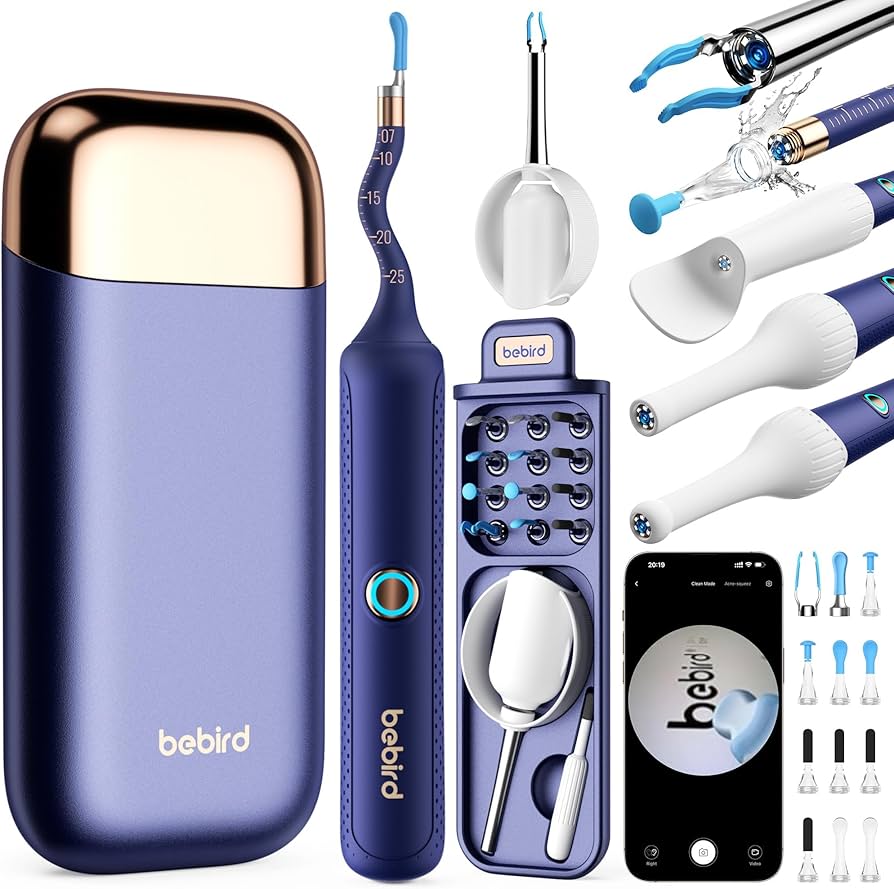 Amazon.co.jp: Bebird 耳かき カメラ付き 【業界初創ピンセット&3.1mm