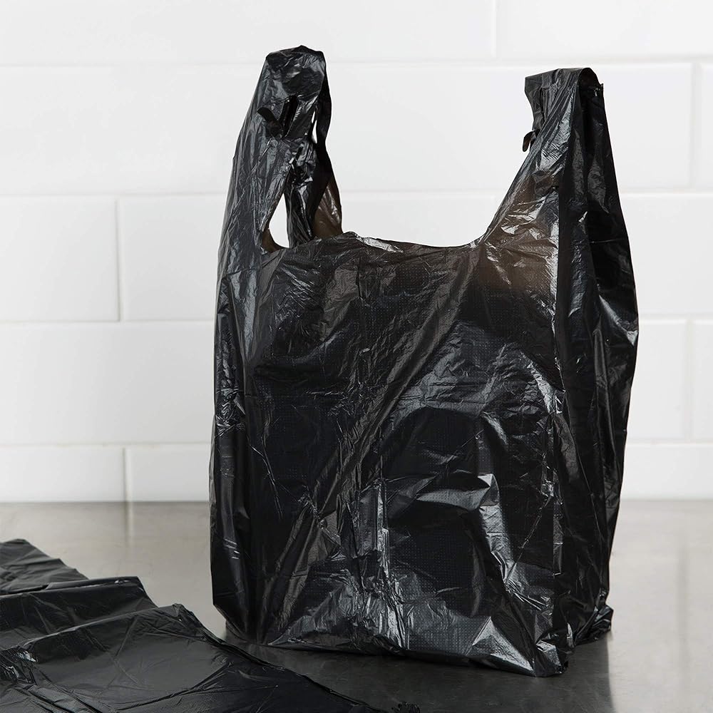 Amazon.com: APQ Pack of 500 Black Plastic Bags 15 x 7 x 26. Plain