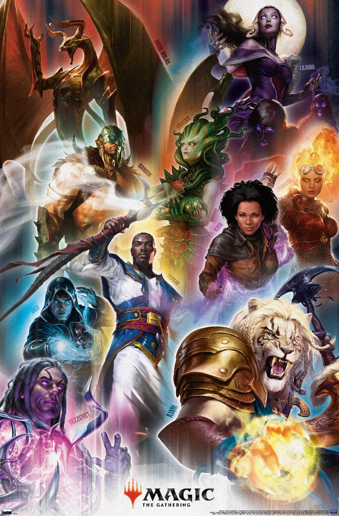 Amazon.com: Trends International Magic: The Gathering - Grid Wall