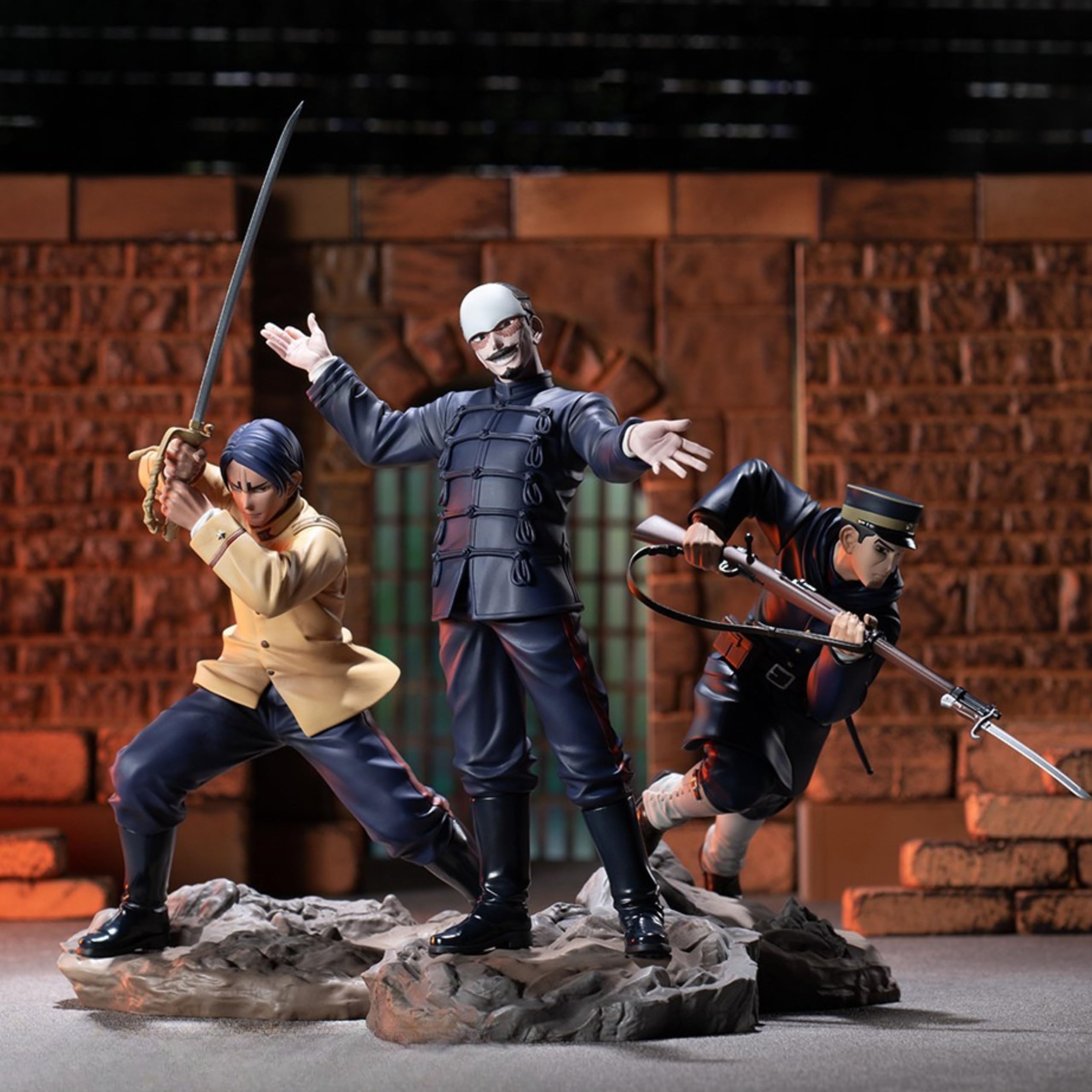 Amazon.co.jp: TVアニメ「ゴールデンカムイ」 XrossLink フィギュア