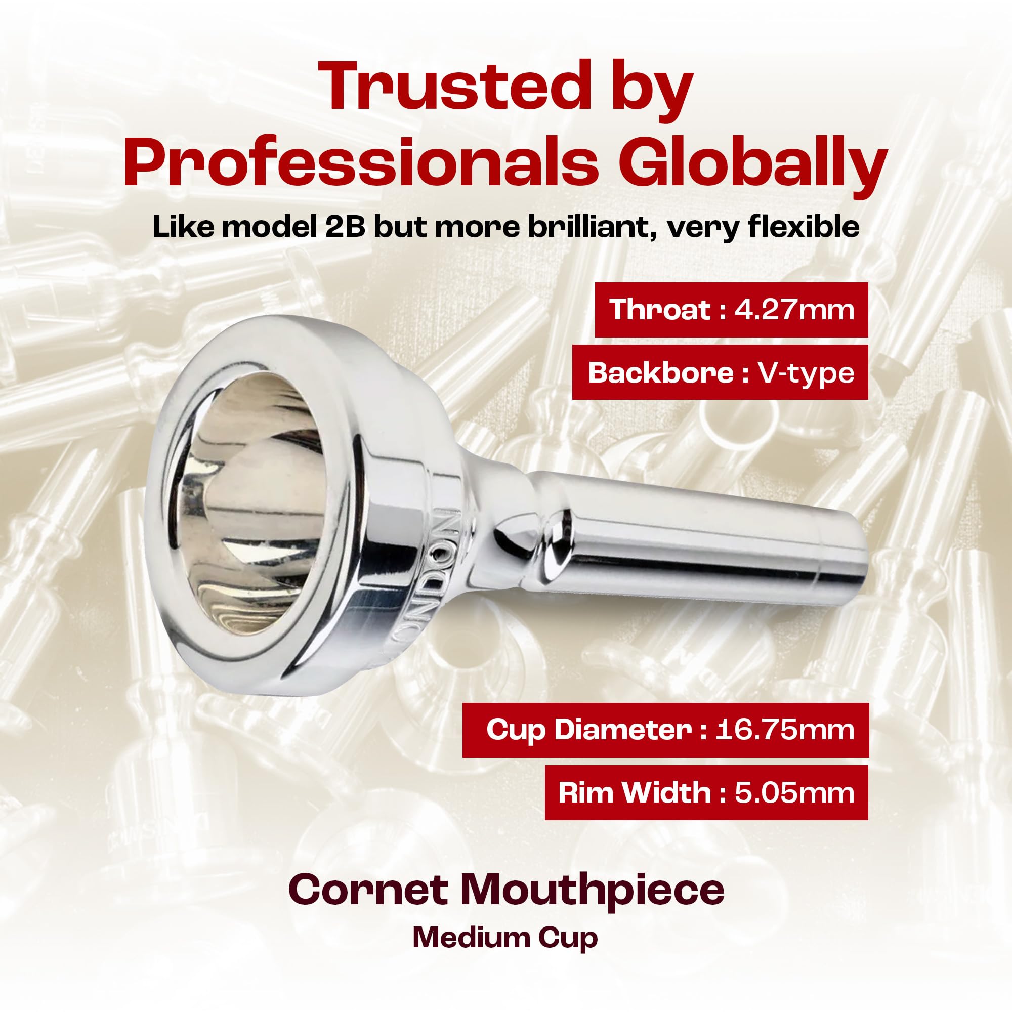 Amazon | Denis Wick（デニスウィック） コルネットマウスピース SP