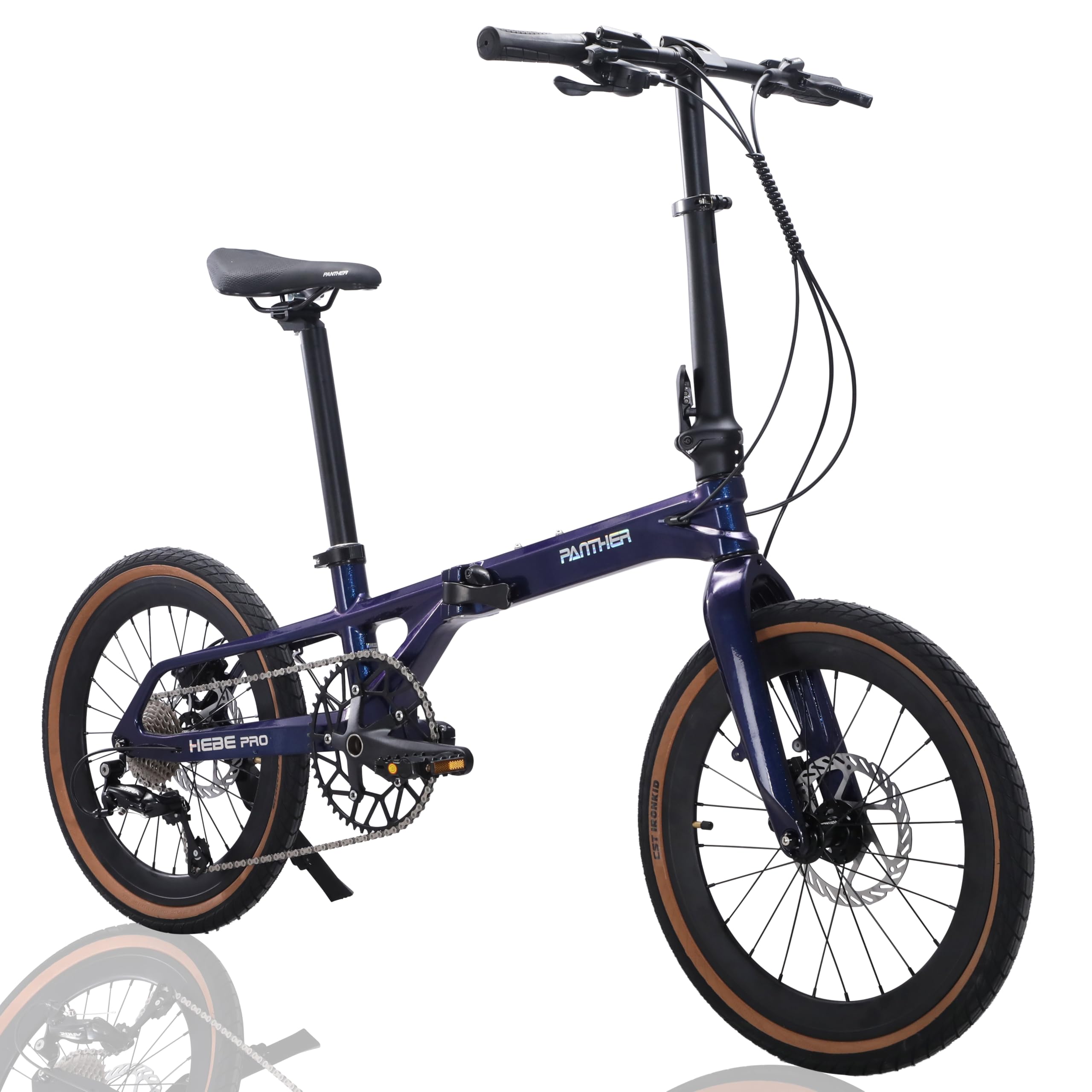 Amazon | PANTHER (パンサー) HEBE PRO 折りたたみミニペロ自転車 20