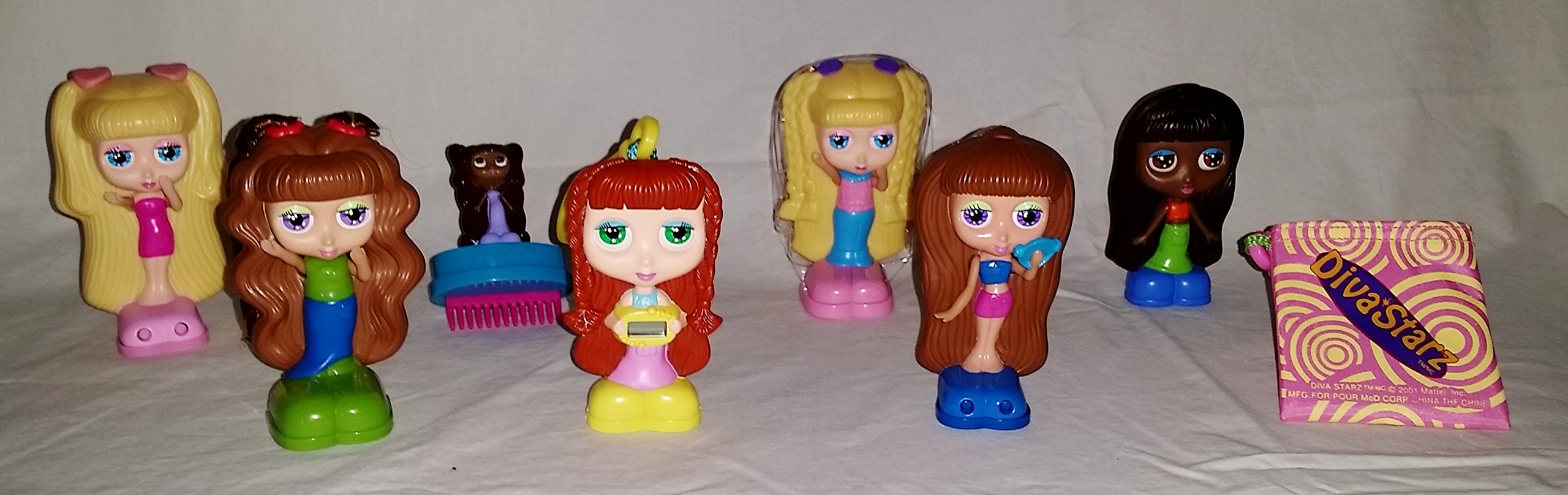 Happy Meal Toys McDonalds - Diva Starz Set - 2001: Buy Online at