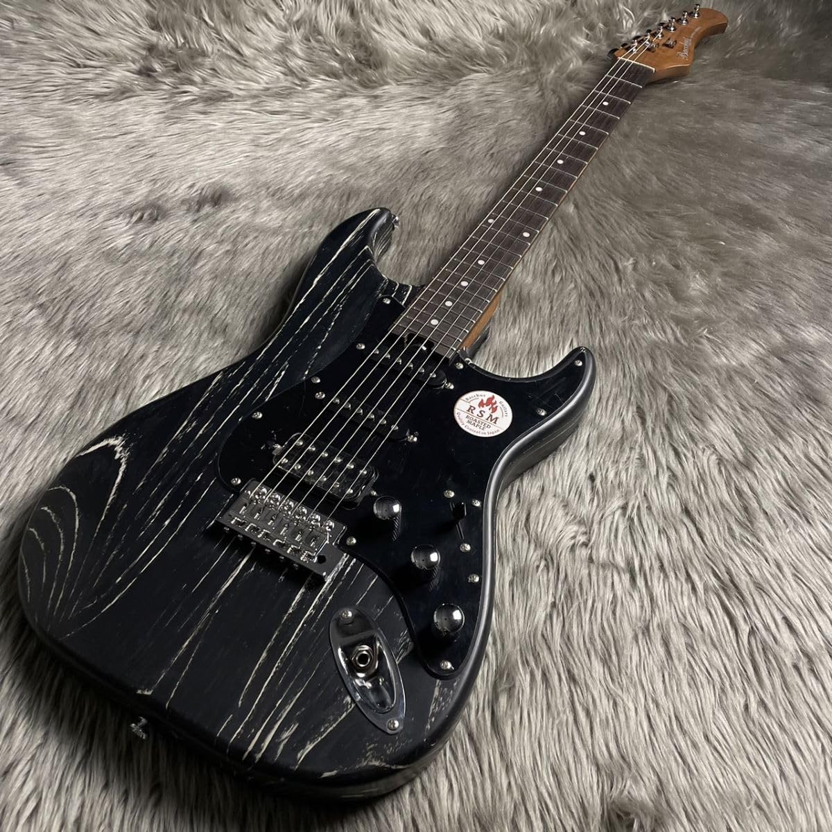 Amazon | Bacchus SGS-ASH RSM エレキギター ストラトキャスタータイプ