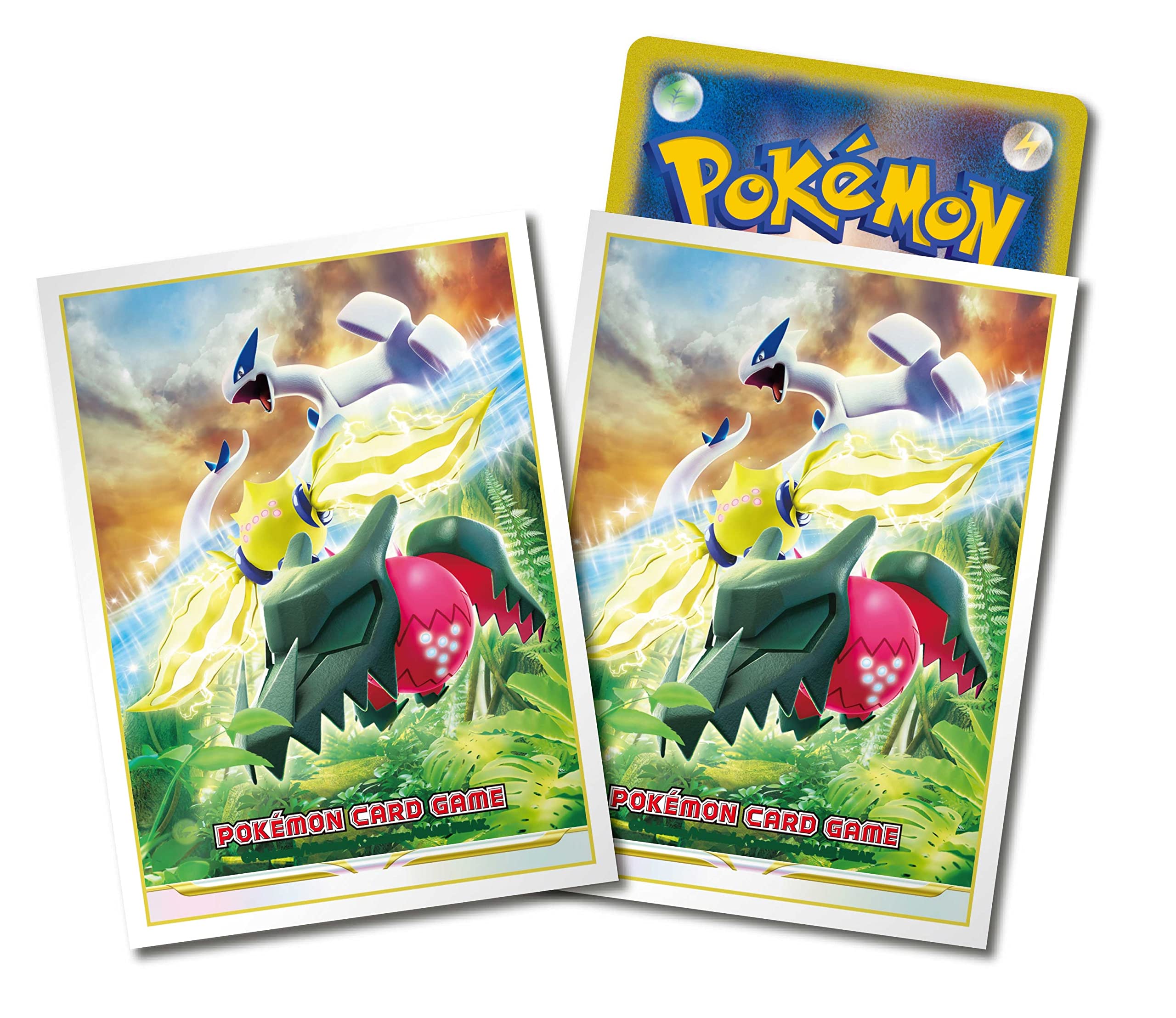 Amazon | ポケモンカードゲーム デッキシールド ルギア＆レジエレキ