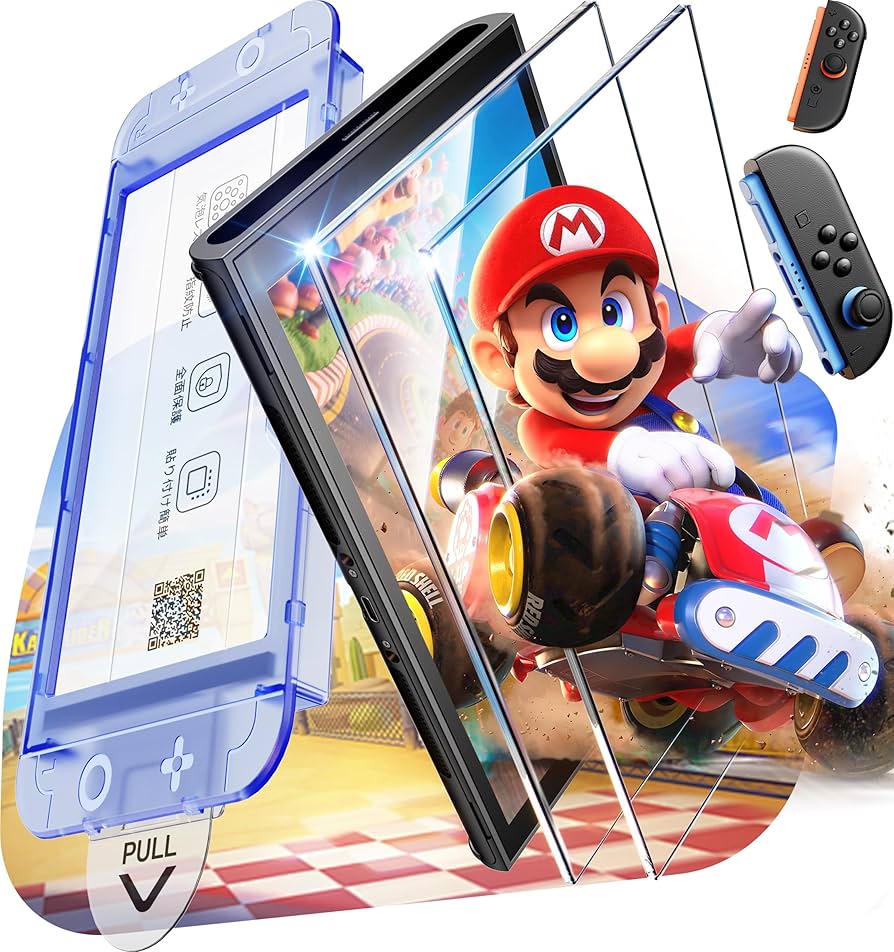 Amazon.co.jp: switch 2 保護フィルム【米軍No.1規格&最強硬度10H