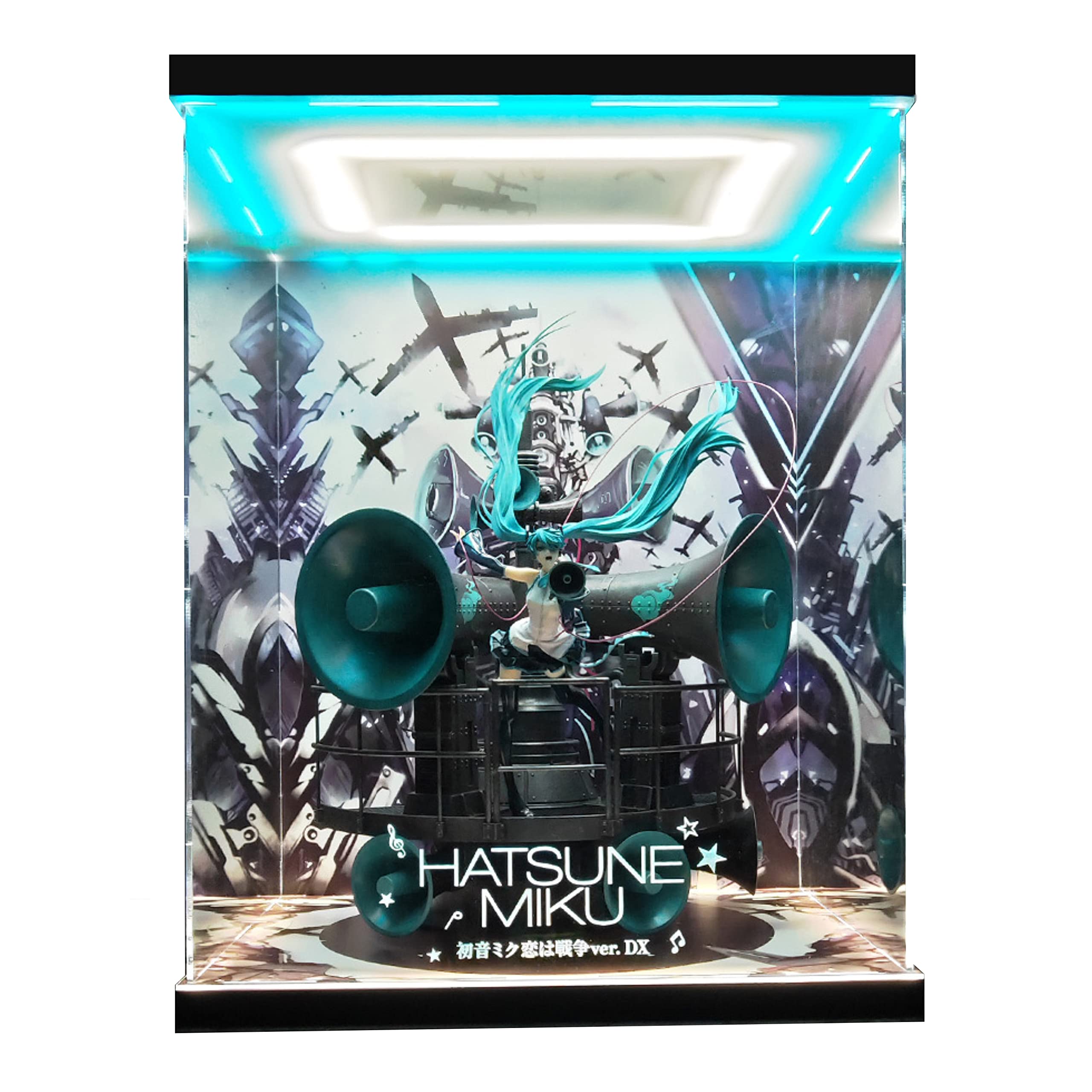 Amazon.co.jp: 専用 フィギュアケース 初音ミク キャラクター