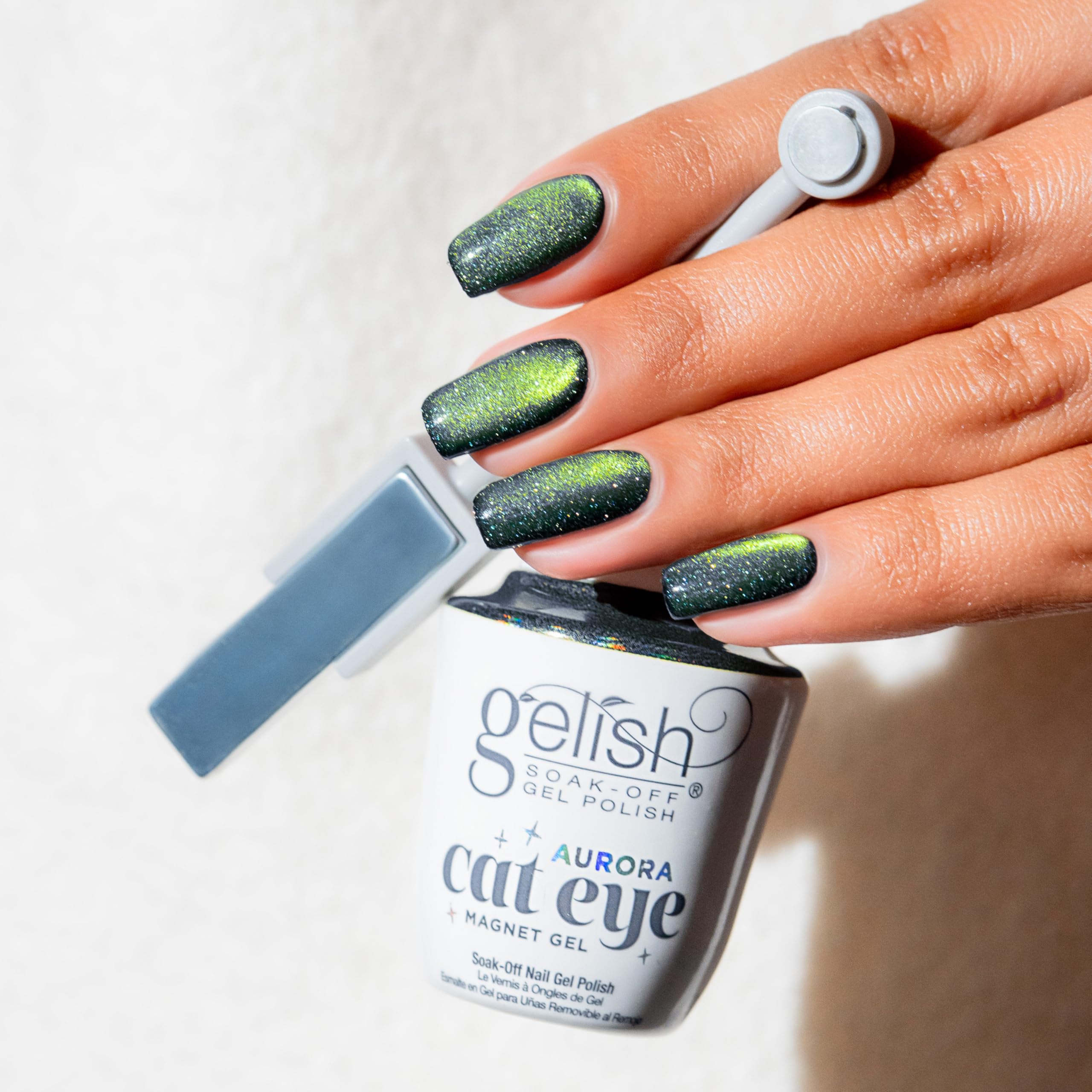 Amazon.com: Gelish Aurora Cat Eye Effect Magnet Gel Polish