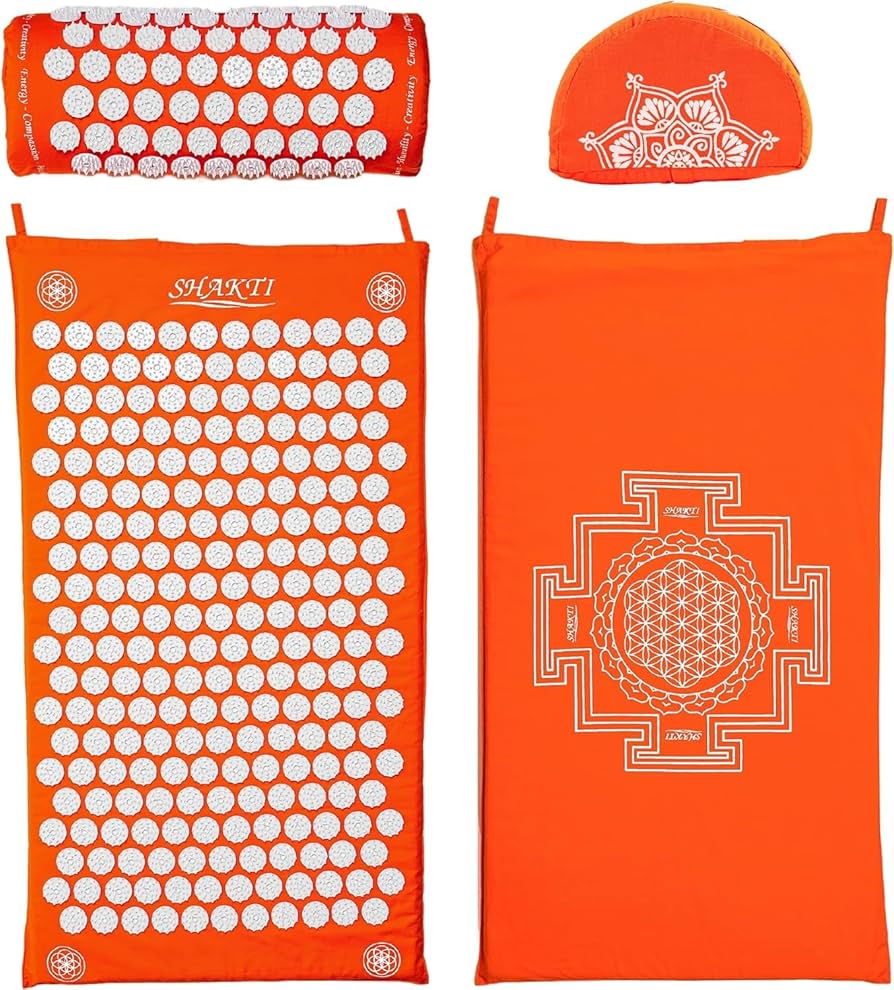 Amazon.co.jp: [Shakti] 公式 シャクティ 指圧マット 2点セット マット
