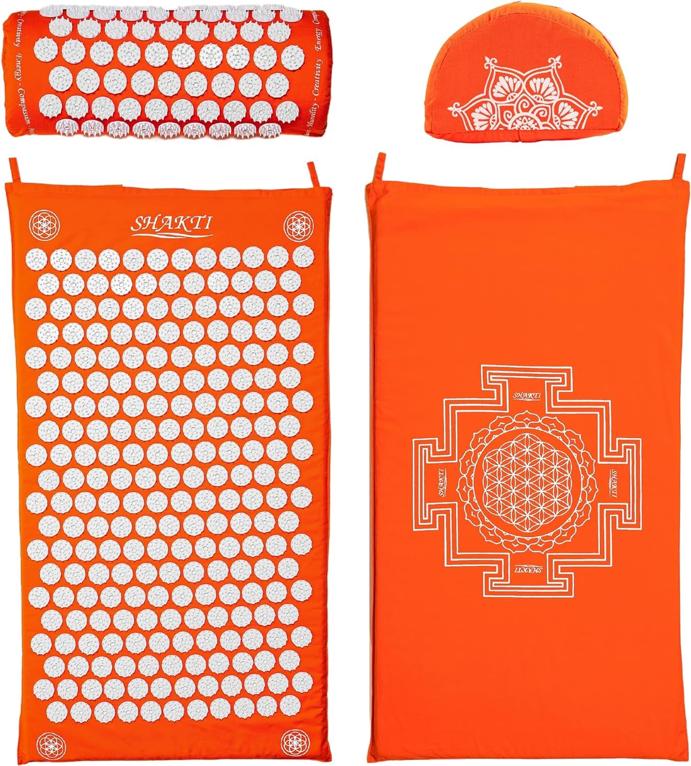 Amazon.co.jp: [Shakti] 公式 シャクティ 指圧マット 2点セット マット