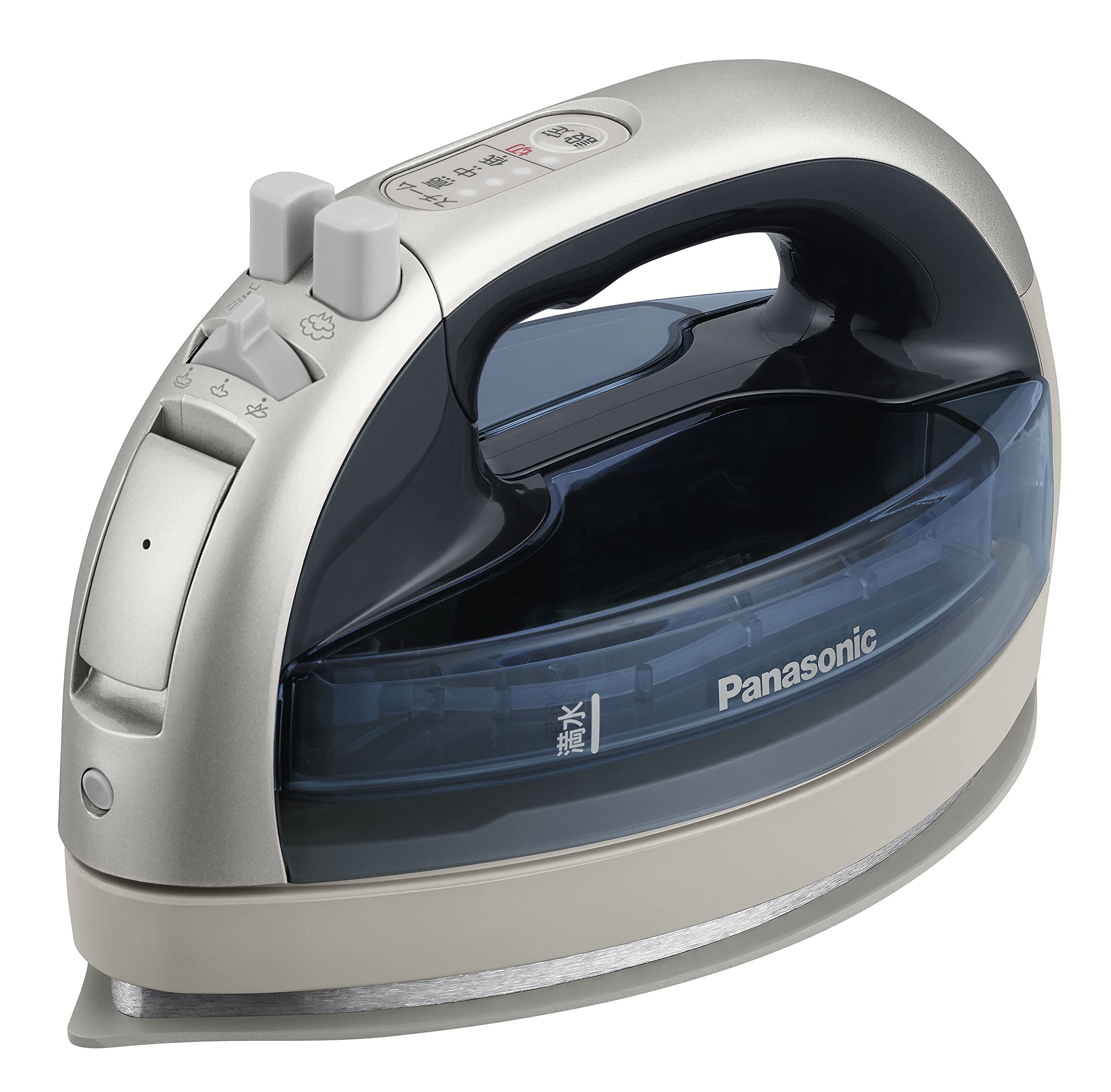 Amazon | パナソニック コードレススチームWヘッドアイロン シルバー