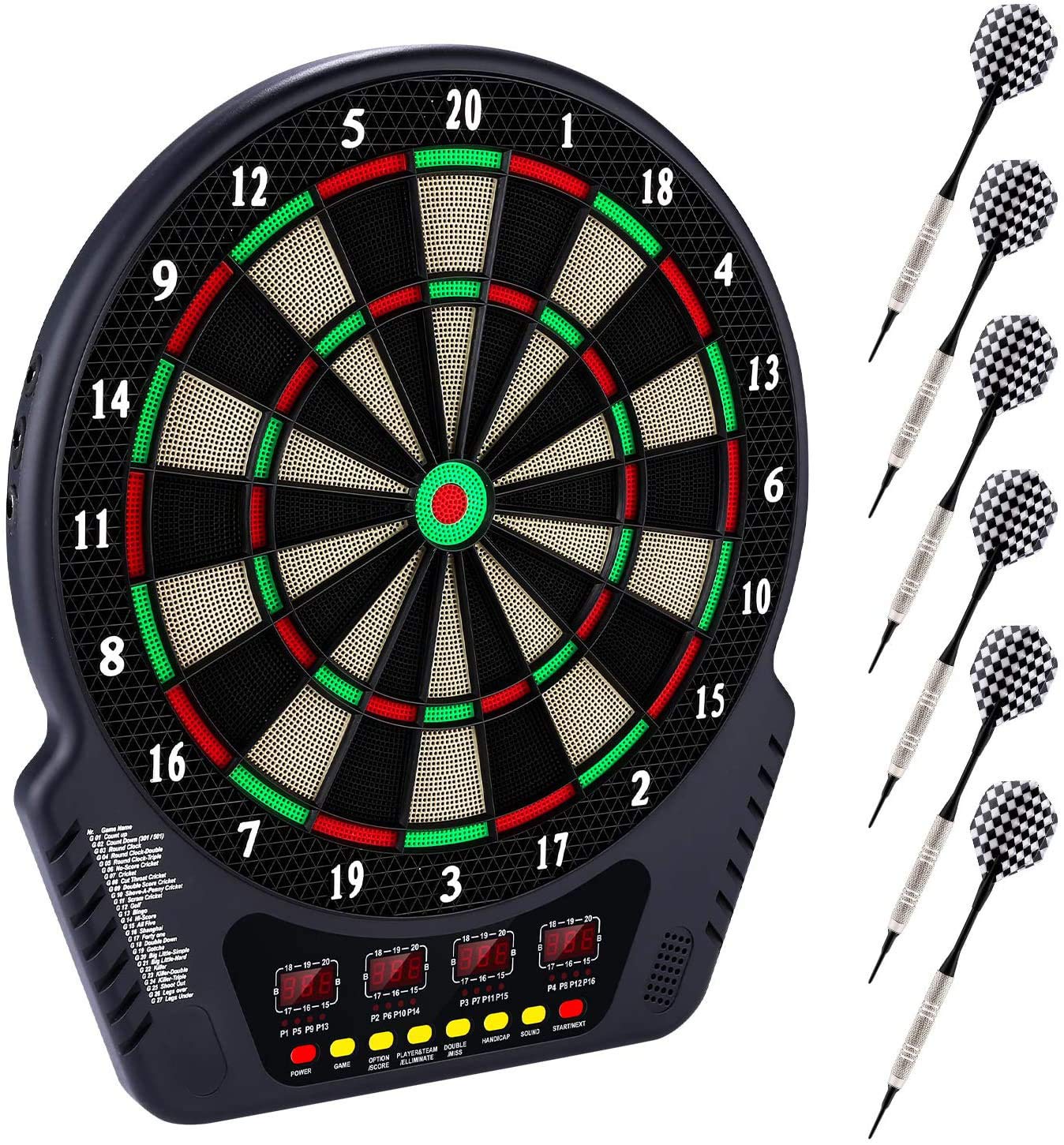 Amazon.co.jp: ダーツボード 電子ソフトダーツ用 エレクトリックダーツ