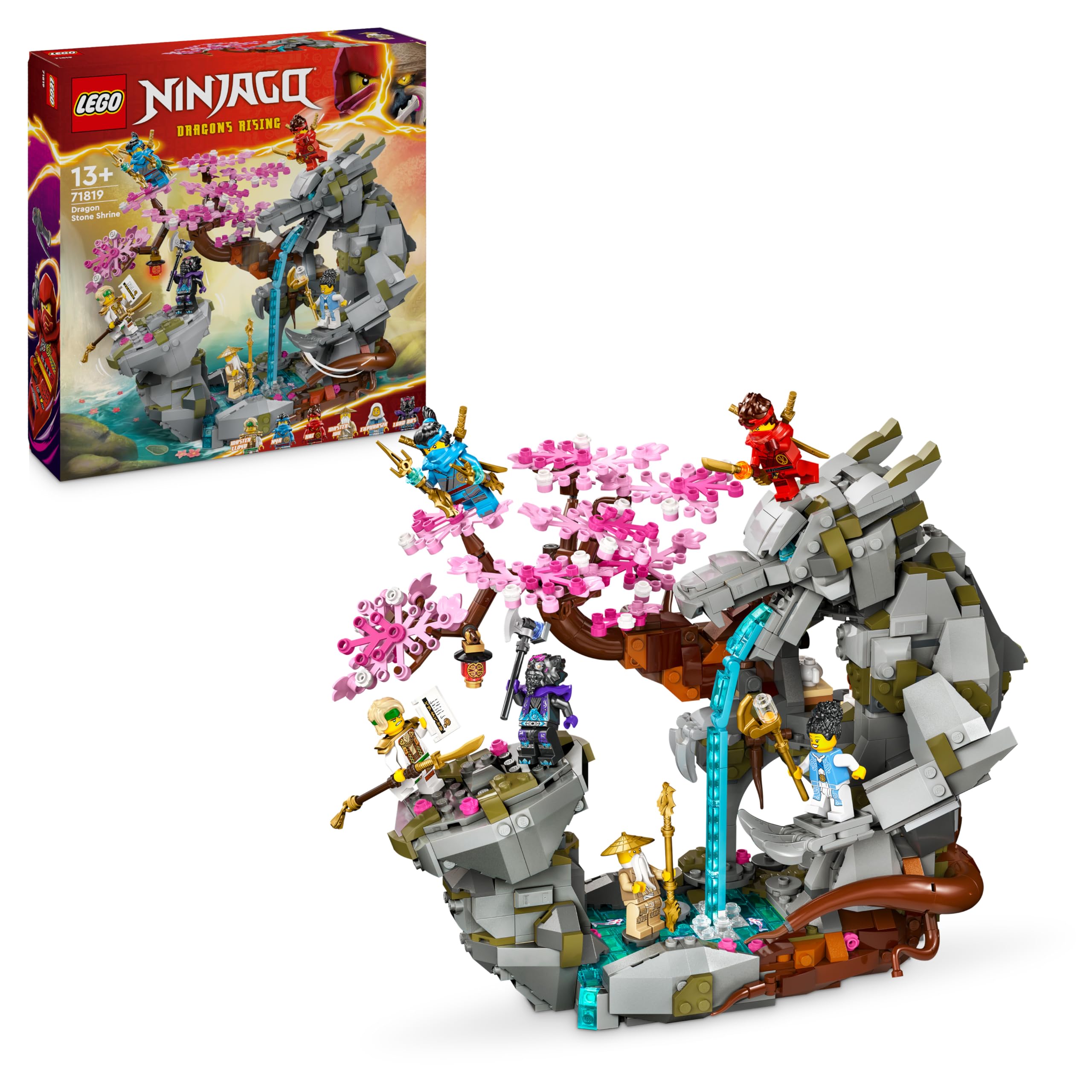 Amazon.com: Lego Ninjago Dragon Stone Temple Dragon Set 71819