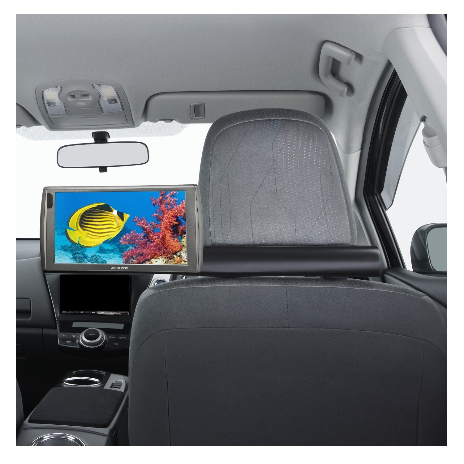 Amazon | アルパイン(ALPINE) リアビジョン 9型WVGAアーム取付け型 PKG