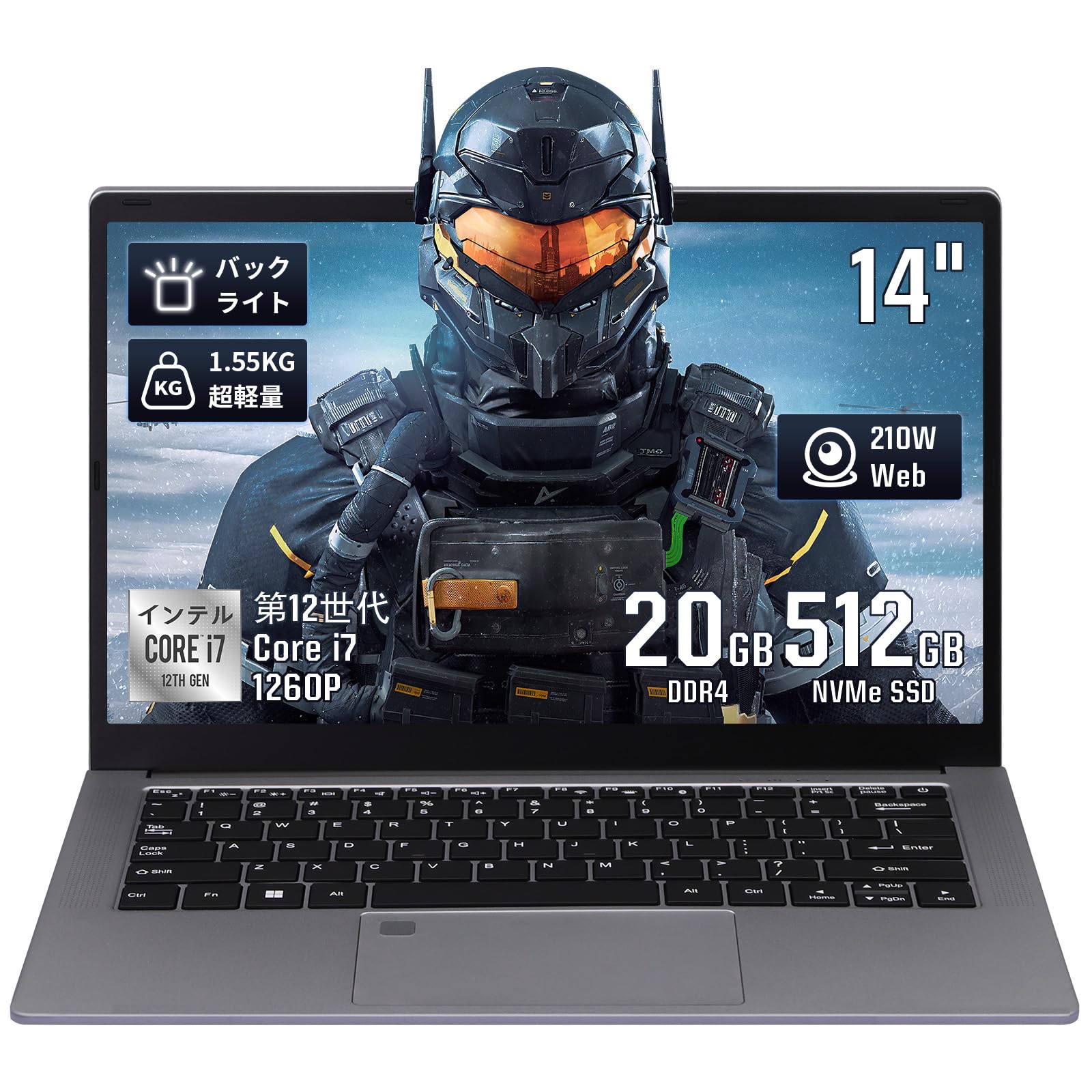 良好 軽量967g Mouse 爆速 11世代i7 16GB 512G 14型 Amazon.co.jp: BINTEC