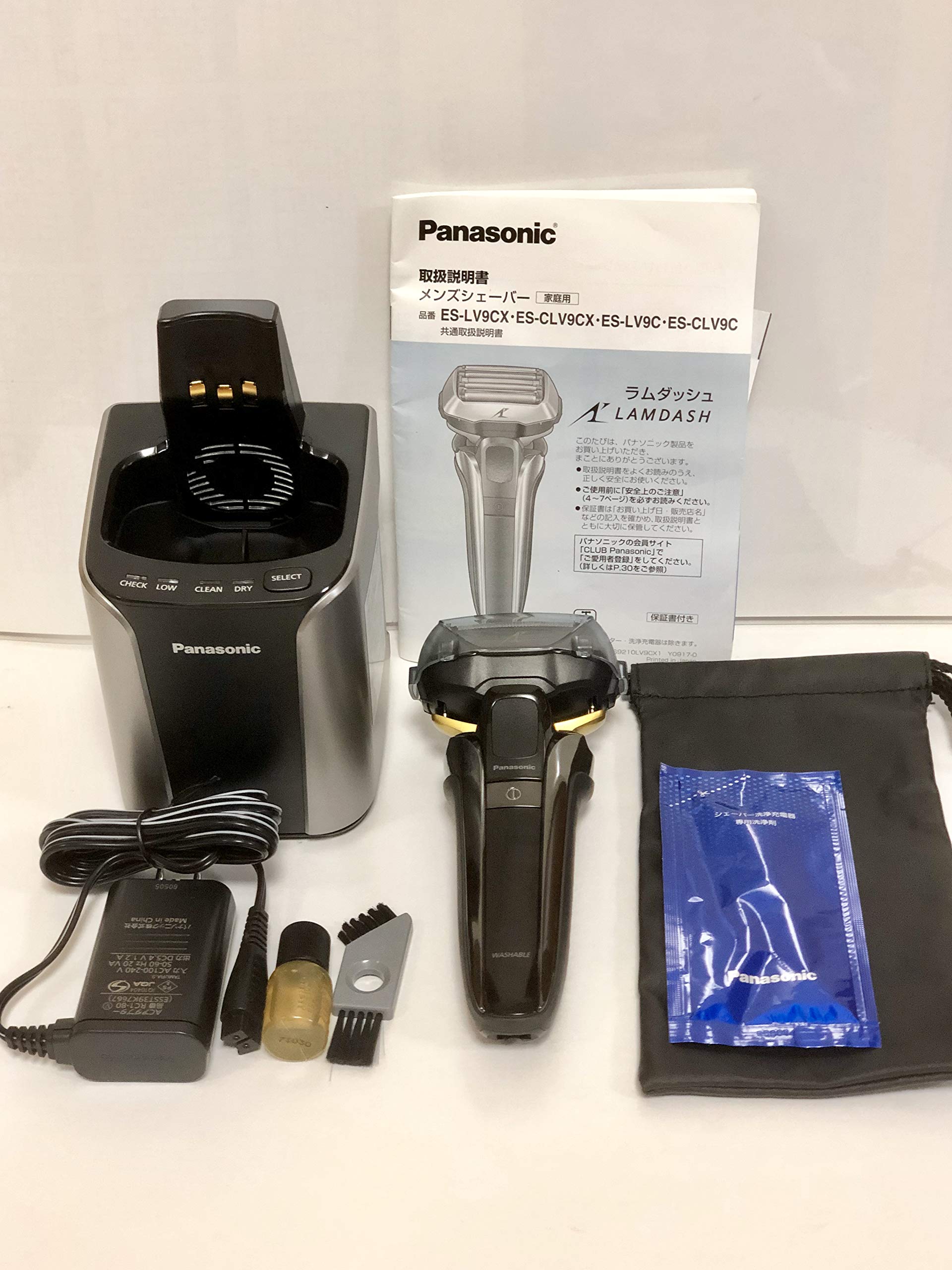 Amazon | ES-CLV9C-S(シルバ-調) ラムダッシュ 5枚刃 | パナソニック