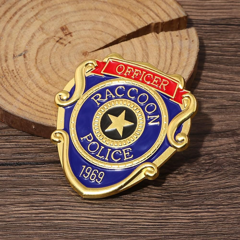 Amazon.co.jp: バイオハザードポリスバッジピン - ラクーンシティ