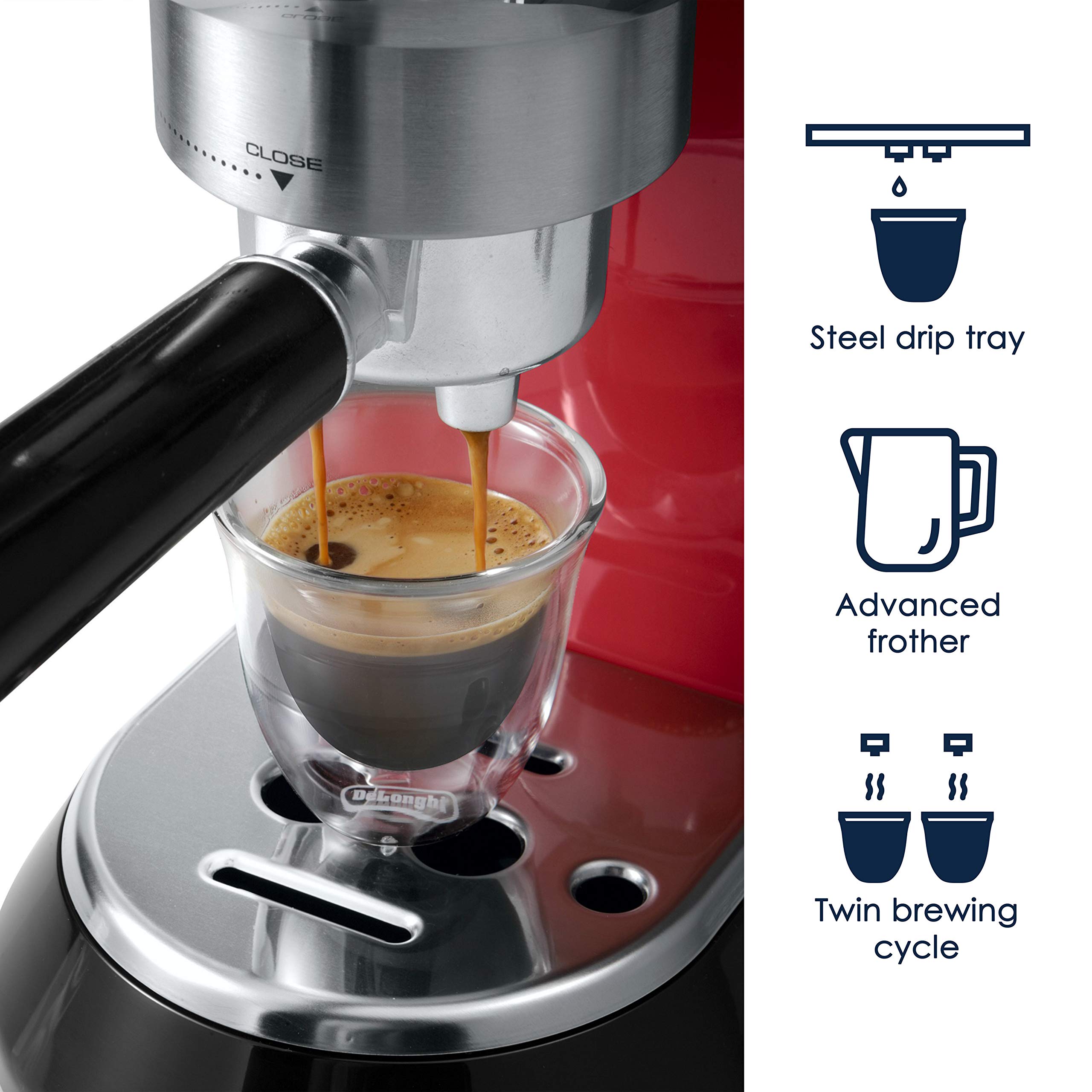 Amazon | デロンギ (DeLonghi) エスプレッソ・カプチーノメーカー