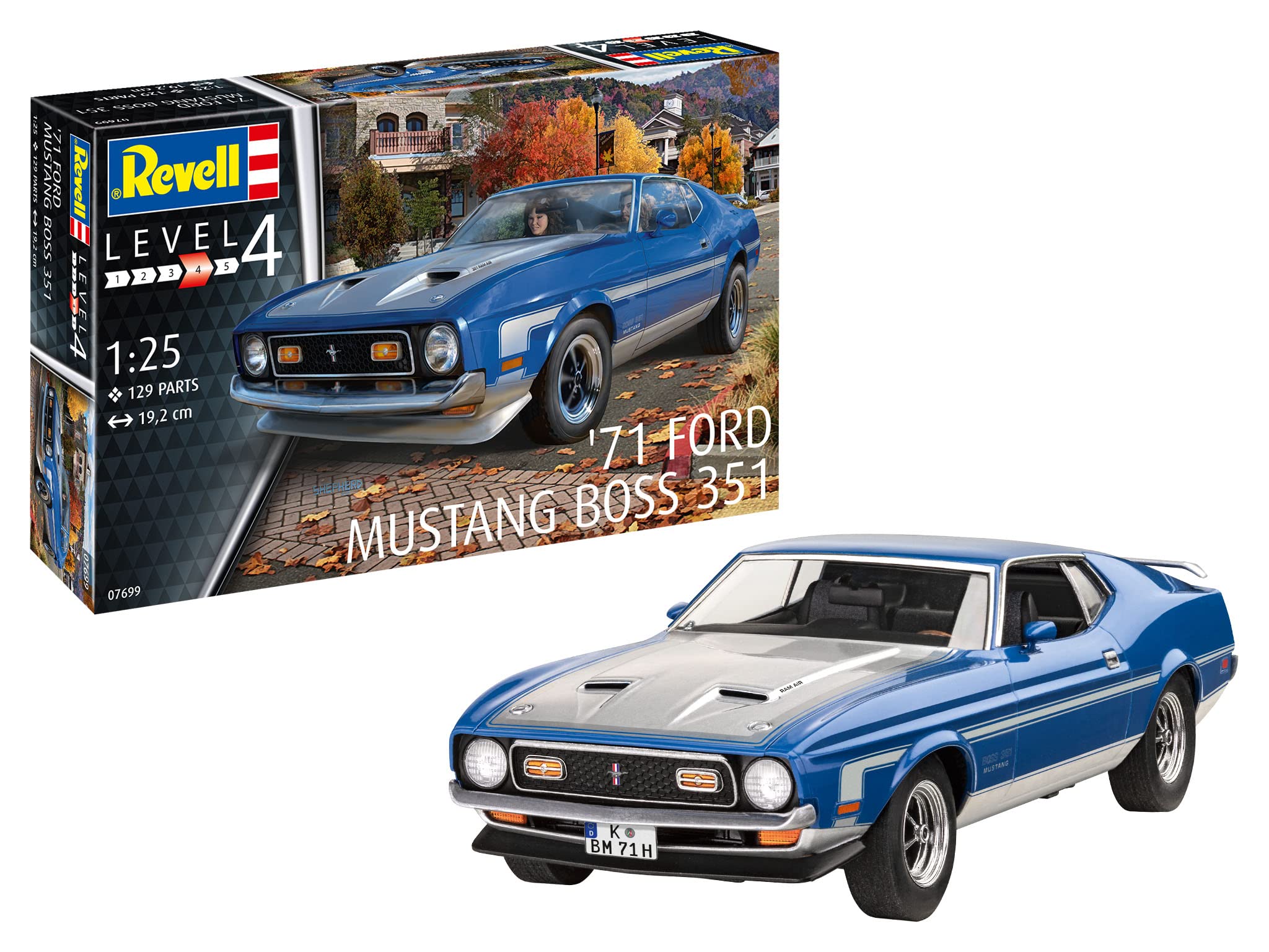 Amazon | ドイツレベル(Revell) 1/25 71 マスタング Boss 351