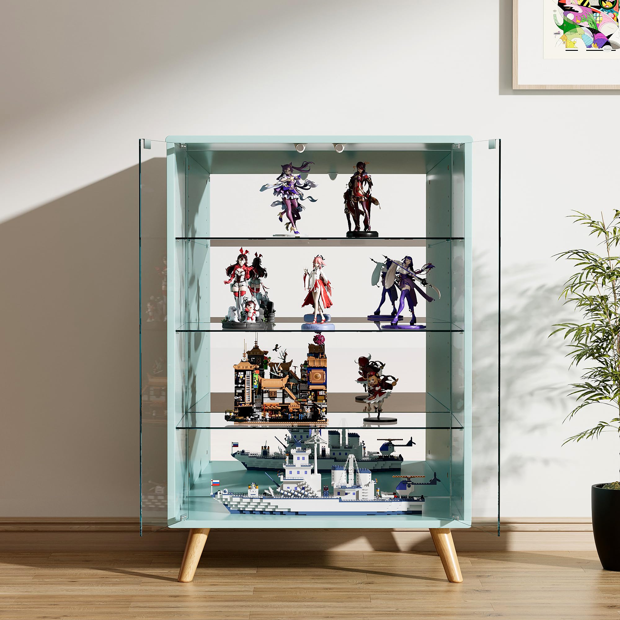 Amazon | OSJ フィギュアケース 展示ケース チェスト コレクション