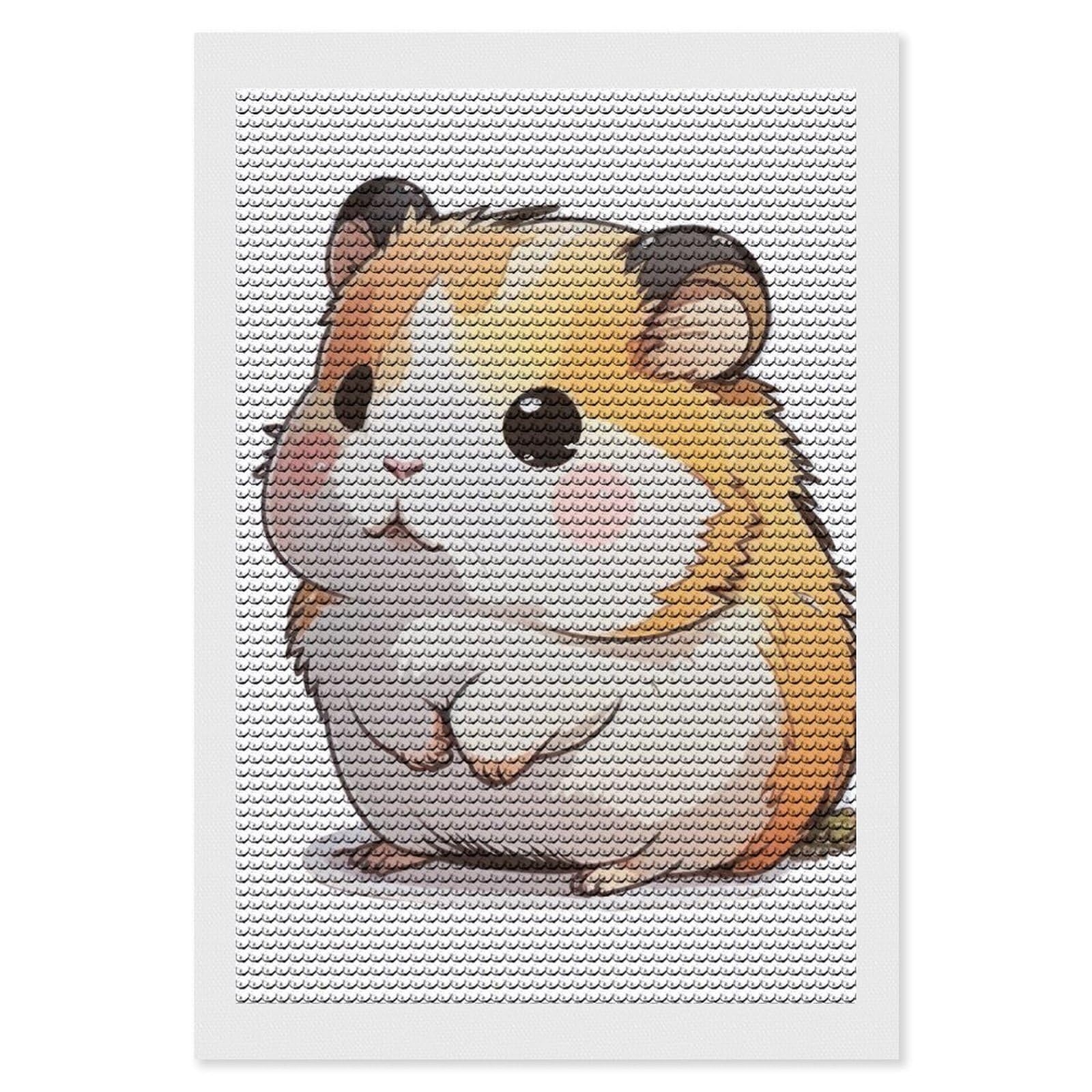 Amazon | ハムスター おもしろ 動物柄 可愛い ダイヤモンドアート