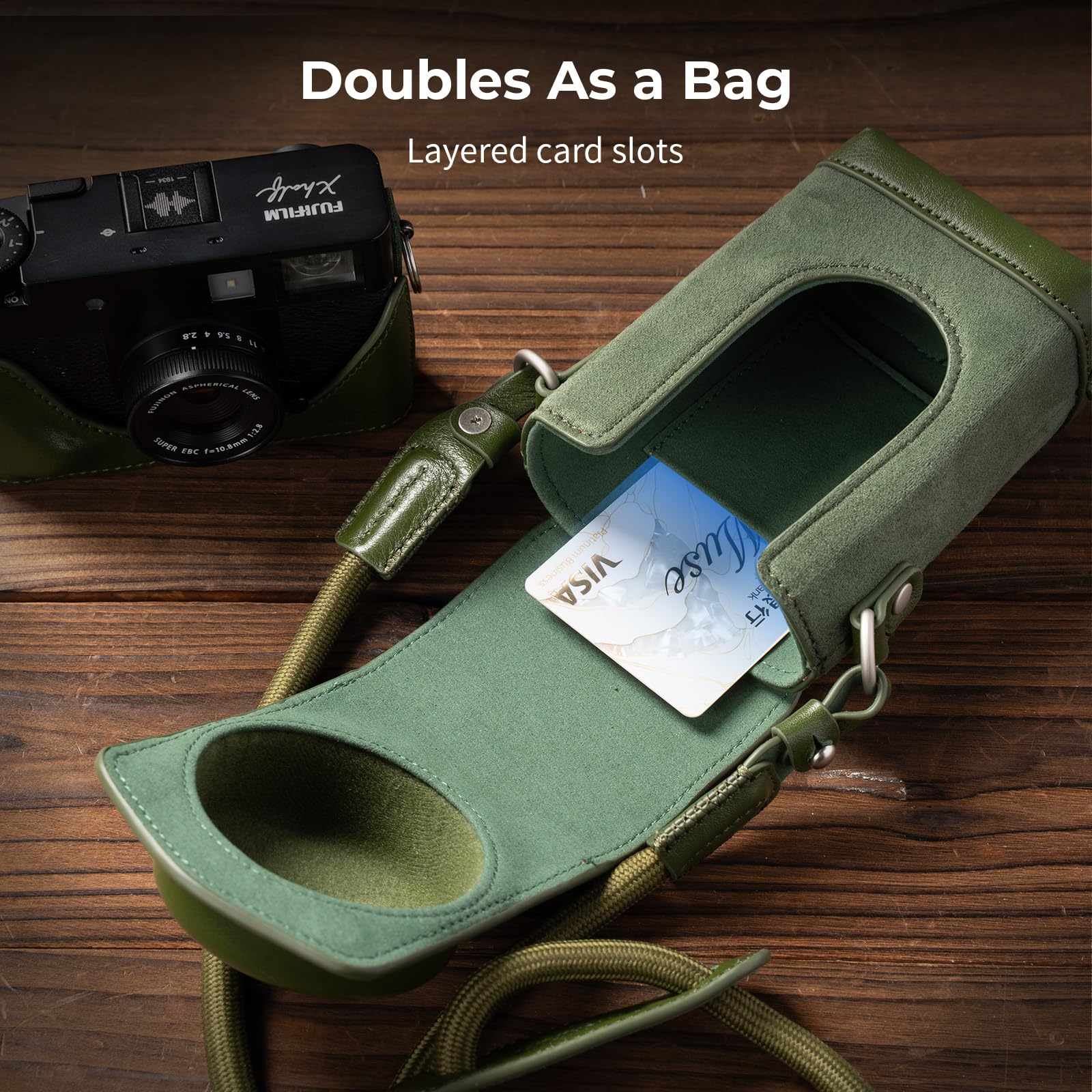 Amazon | SmallRig FUJIFILM対応 X Half用レザーケースキット レトロ