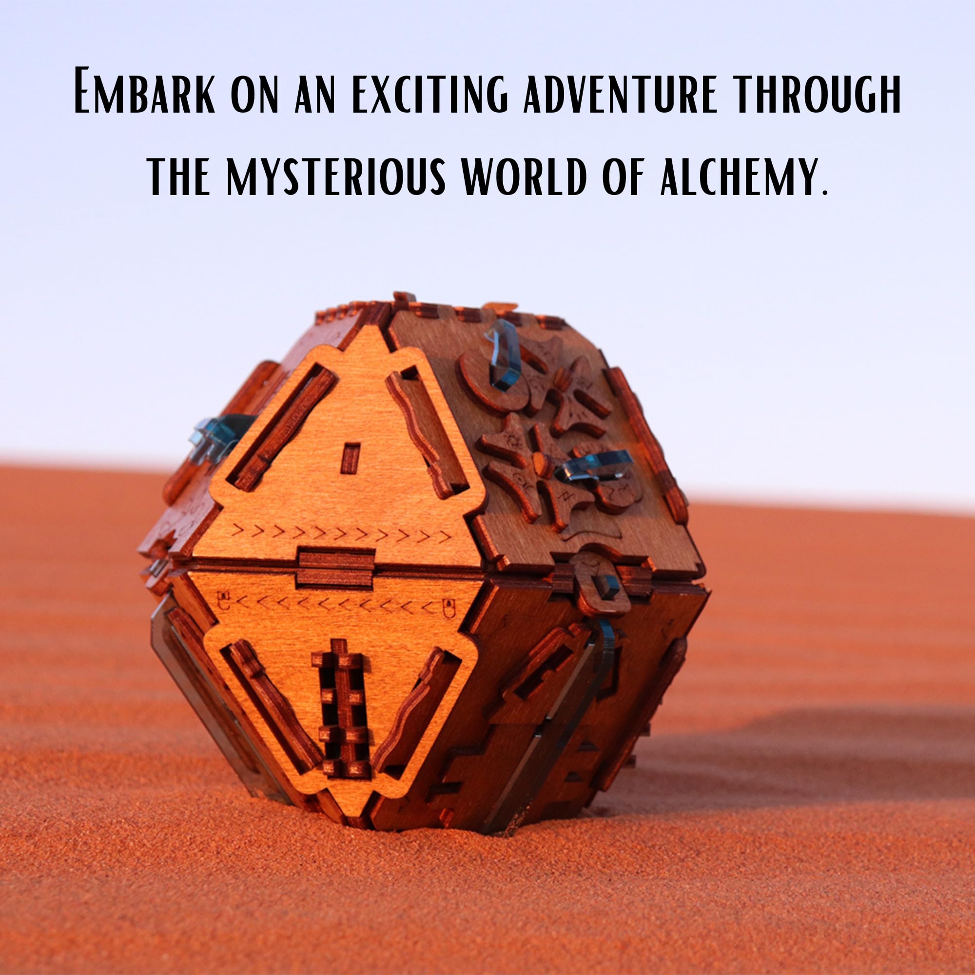 Amazon | Puzzle Potato - 哲学者の石 - 脱出部屋ゲーム - 木製パズル