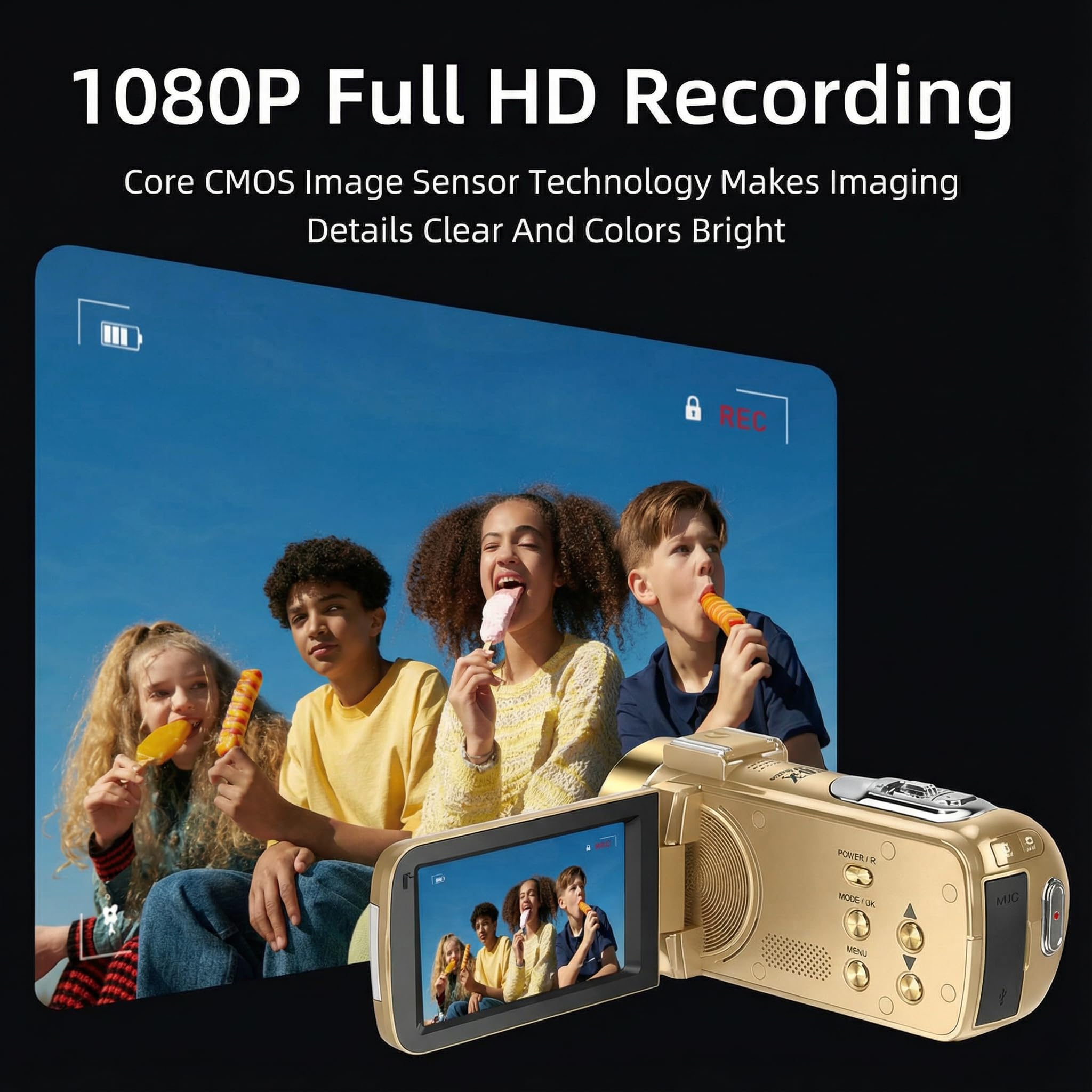 Amazon.com : ORDRO Full HD 1080P 30FPS Video Camera Camcorder