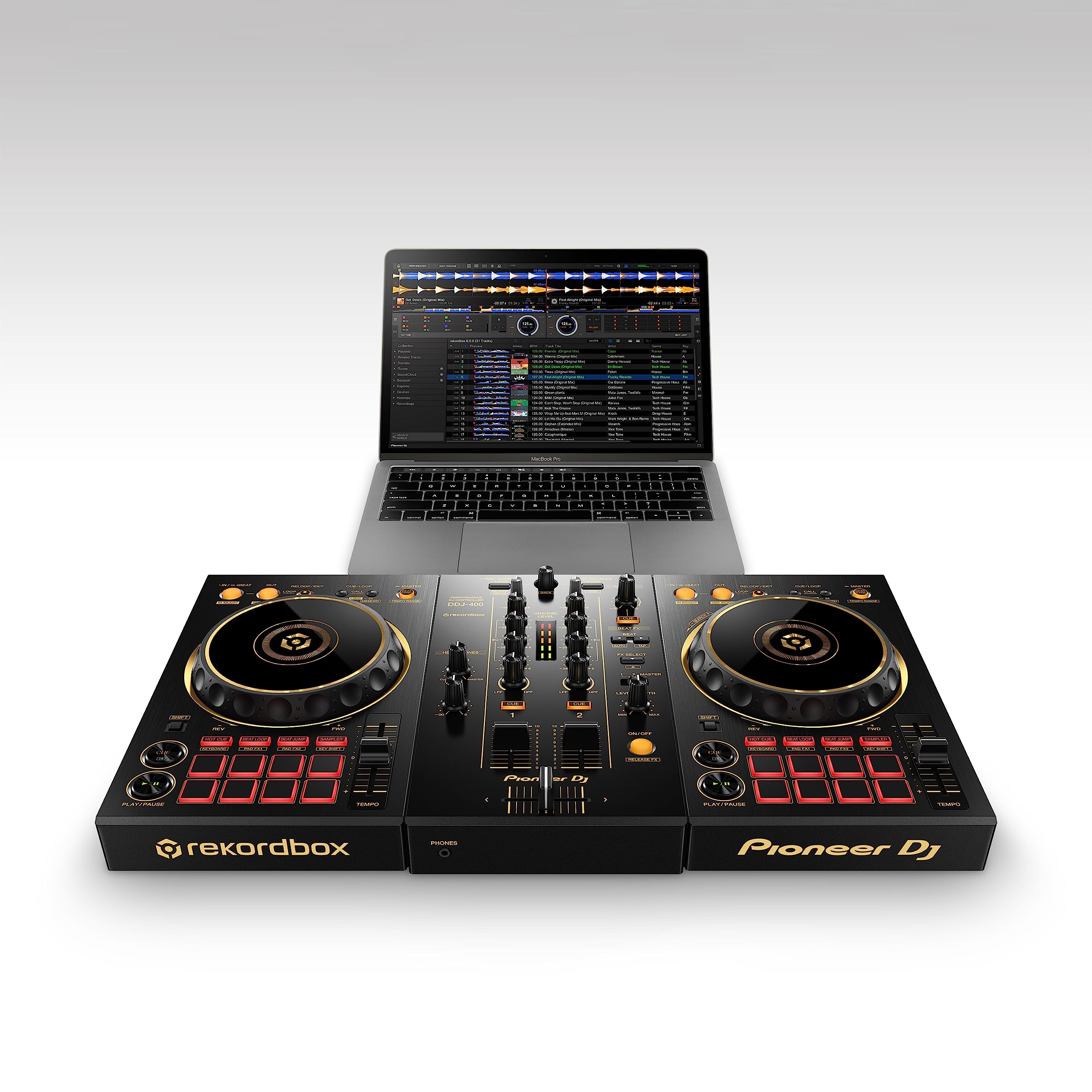 Amazon.com: Pioneer DJ DDJ-400 - 2-deck Digital DJ Controller for