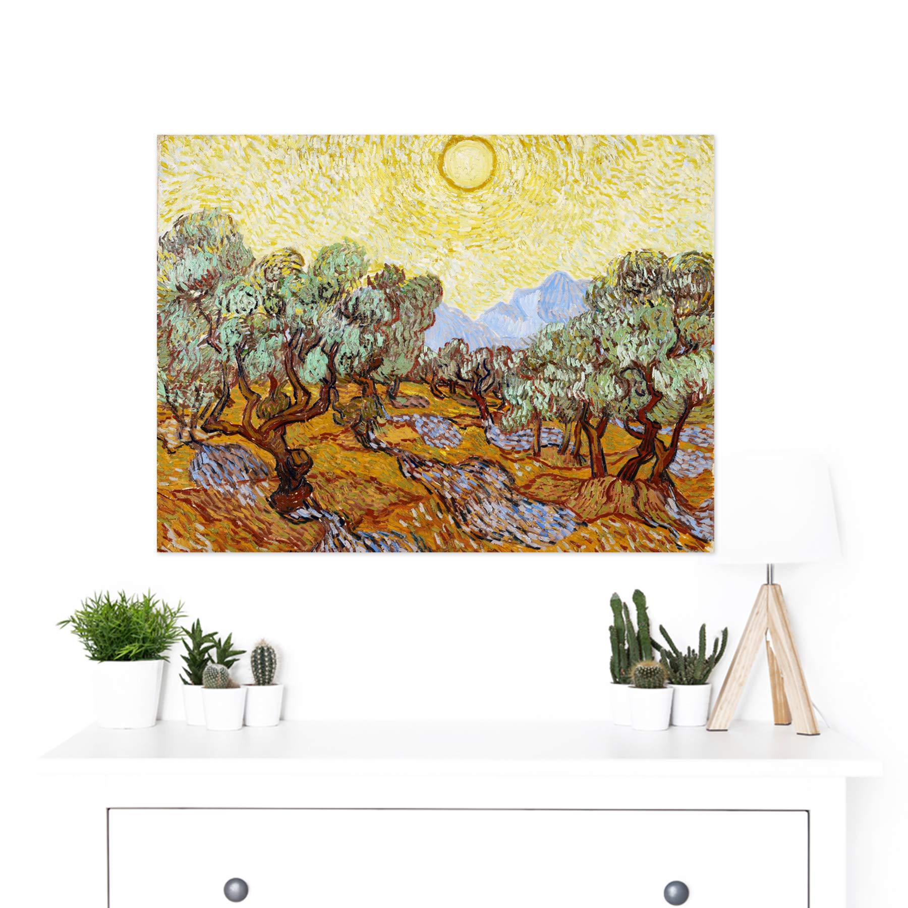Amazon.com: Vincent Van Gogh Olive Trees Minneapolis Institute Of