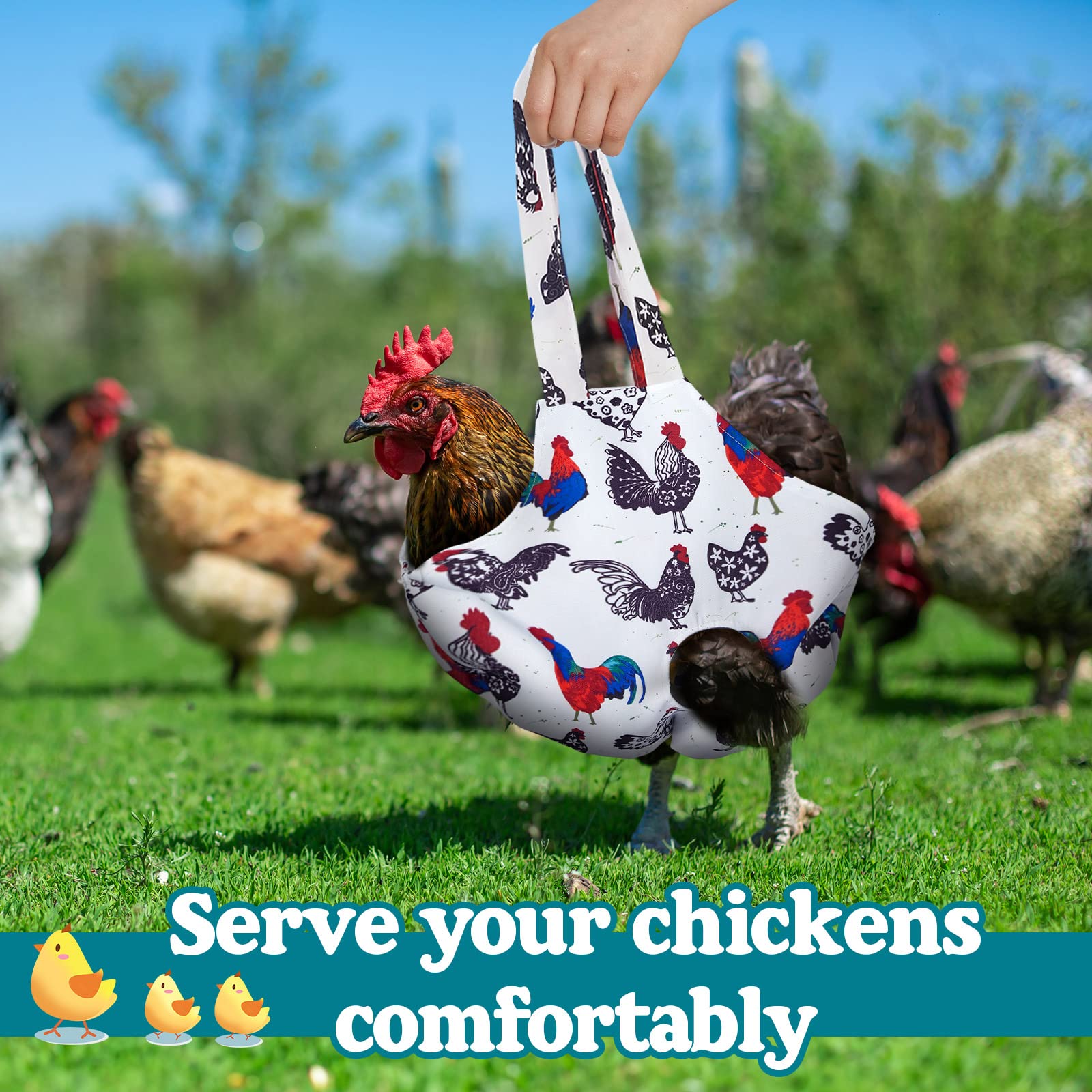 Amazon.co.jp: Paterr 2パック チキンホルダーバッグ、キャッチング