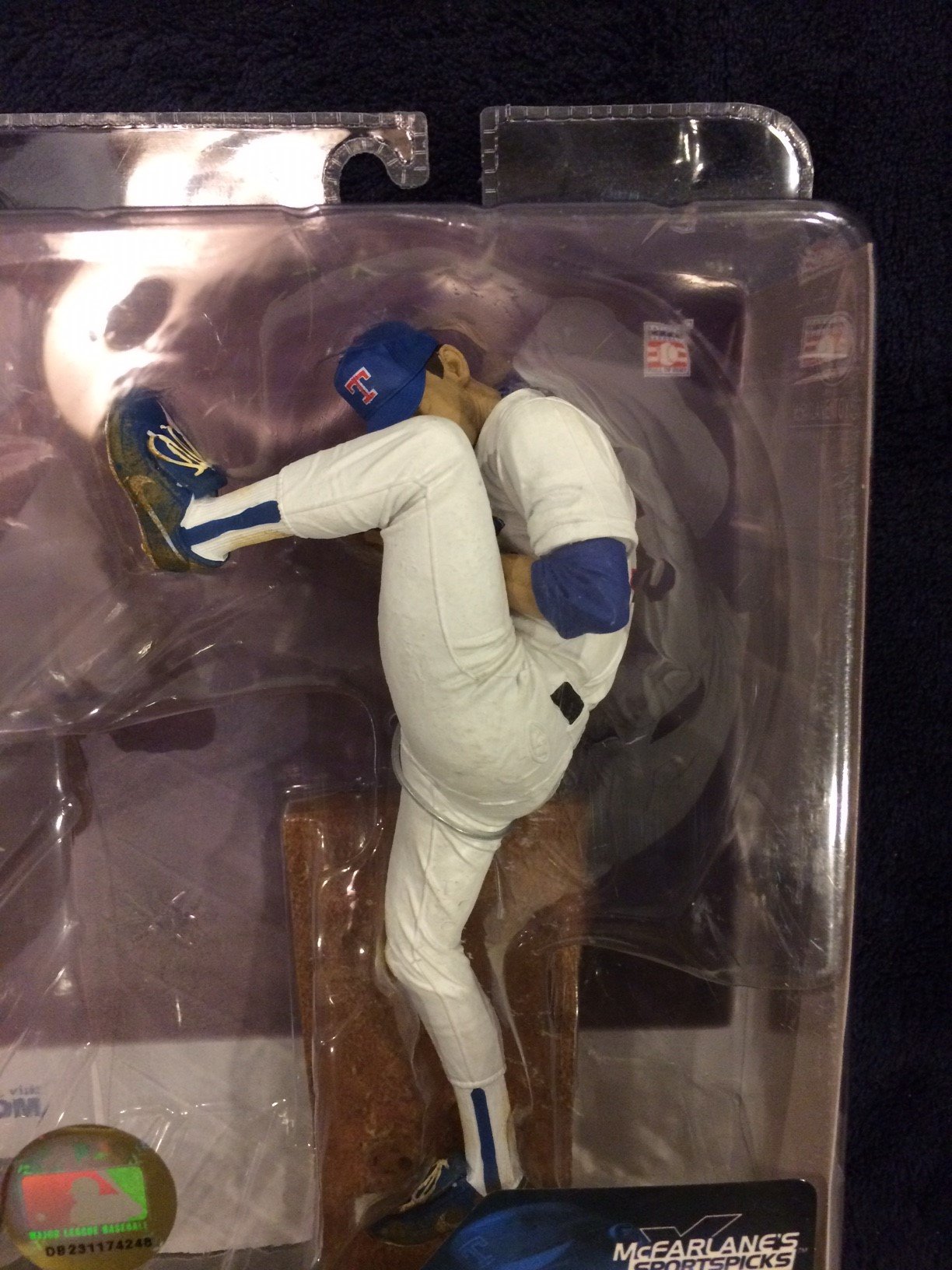 Amazon.com: Nolan Ryan Figure Mcfarlane MLB Cooperstown 1 : Toys
