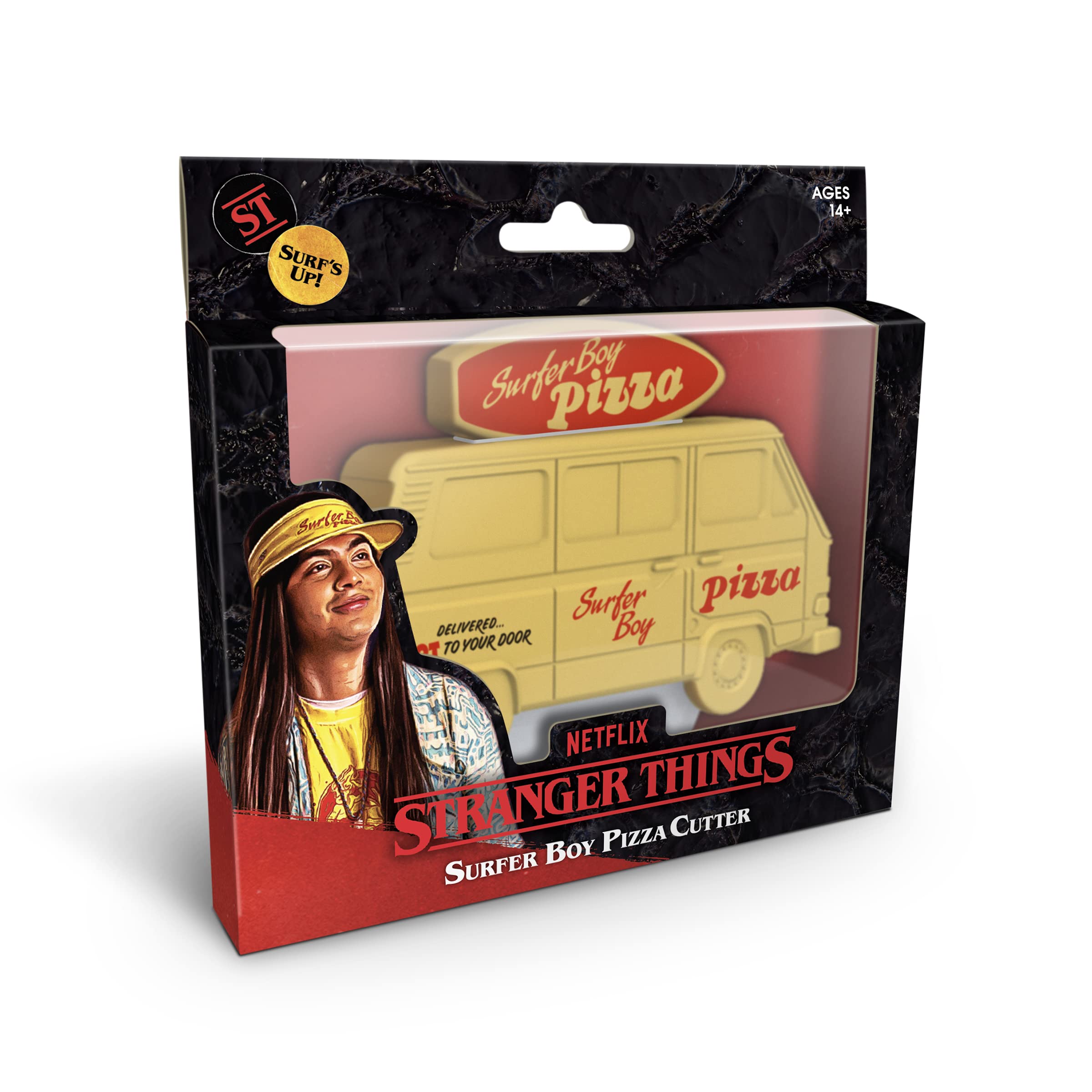 Amazon | Stranger Things、サーファーボーイピザカッター | Genuine