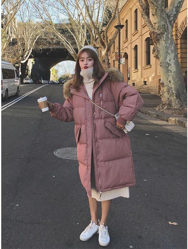 Amazon | ダウンコート レディース ロング ダウンジャケット アウター