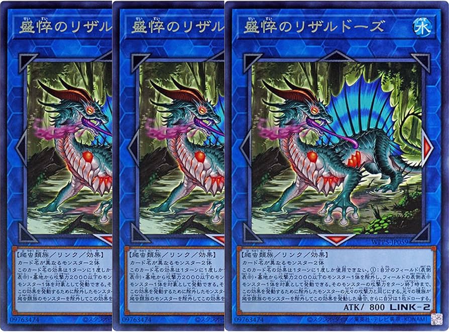 Amazon.co.jp: 【3枚セット】遊戯王カード WPP5-JP059 盛悴の