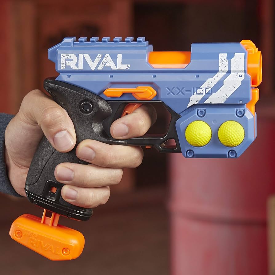 Amazon.co.jp: NERF Ner Rival Knockout XX 100 Blue : おもちゃ