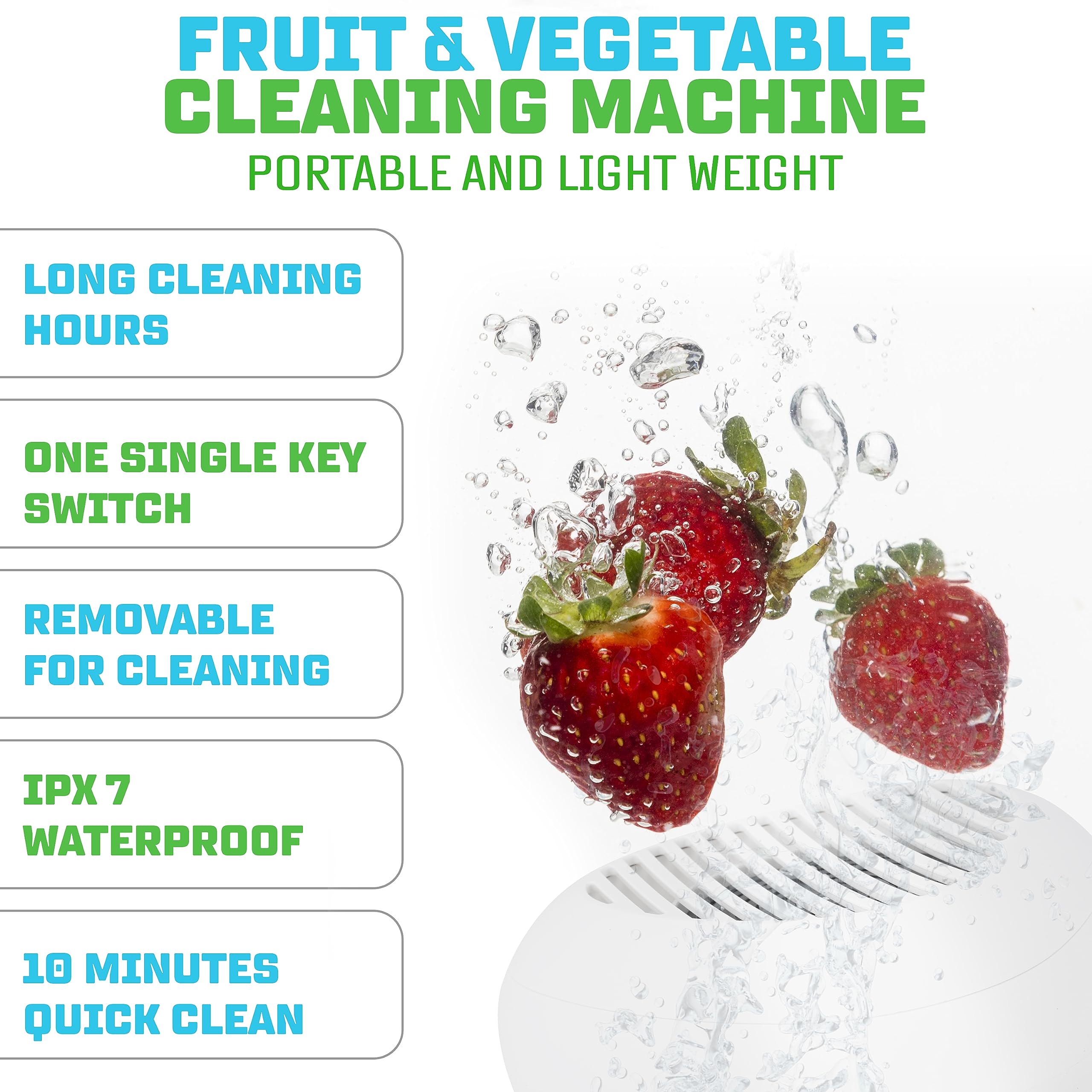 Amazon.co.jp: 果物&野菜クリーナーマシン – 水の中のフルーツ