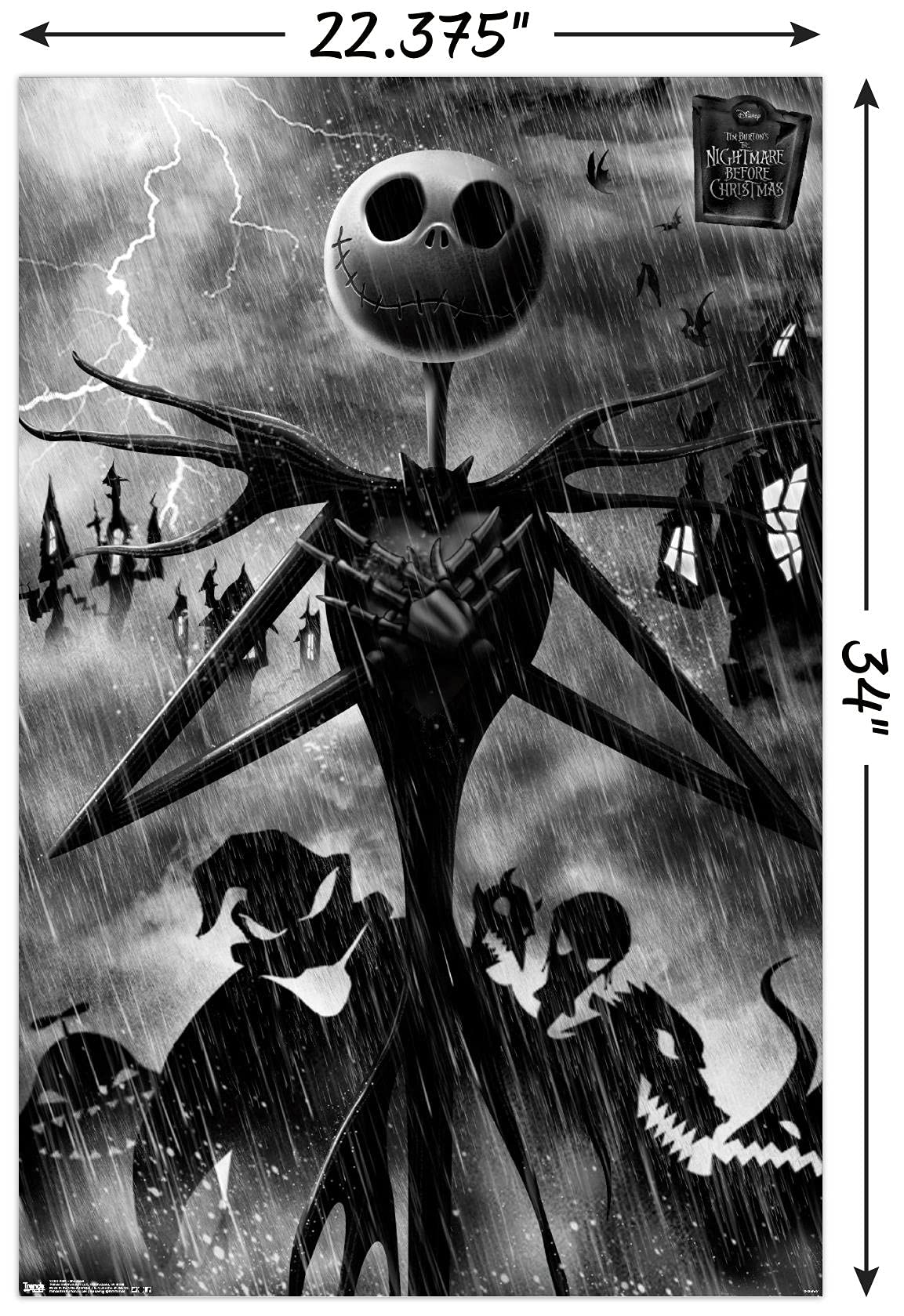 Amazon.com: Trends International The Nightmare Before Christmas