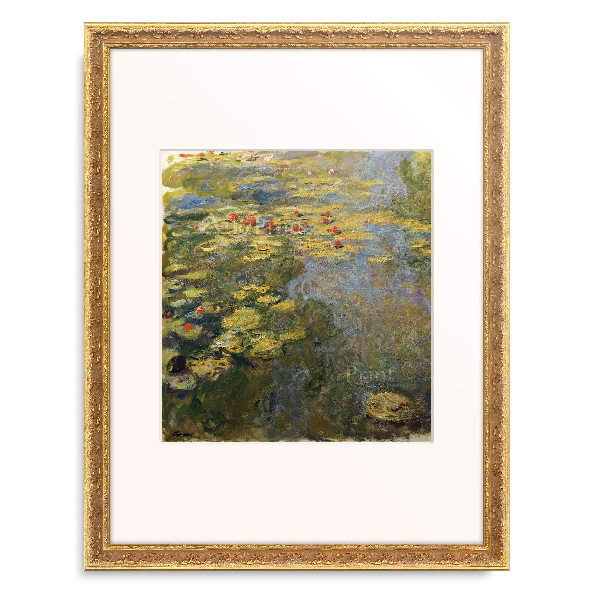 Amazon｜クロード・モネ Claude Monet 「睡蓮,Water Lilies,Les