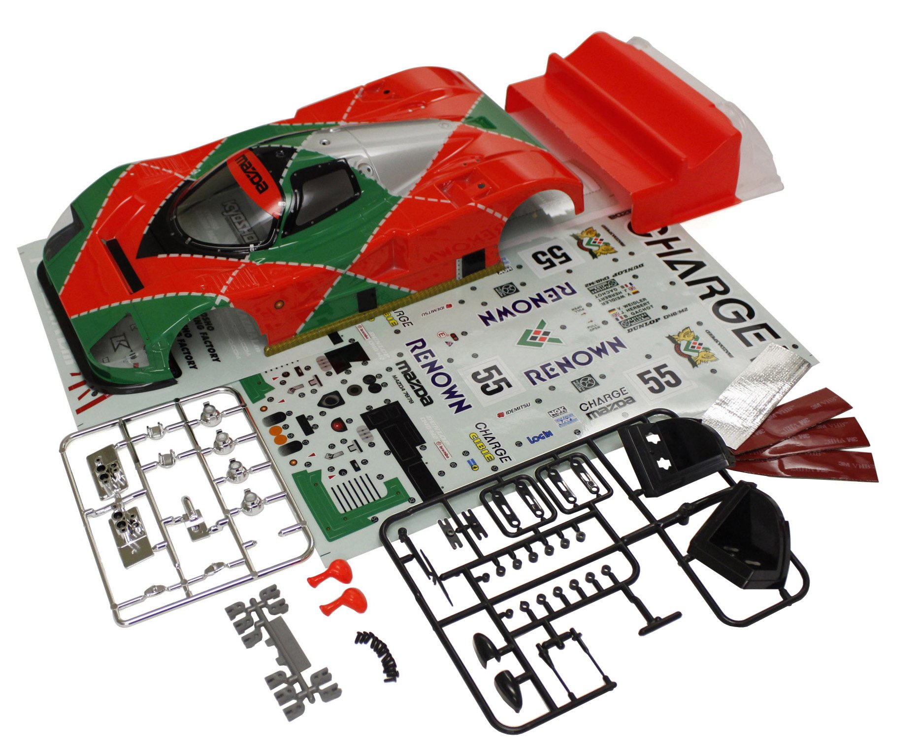 Amazon | 京商 MAZDA 787B デコレーションボディセット ラジコン用