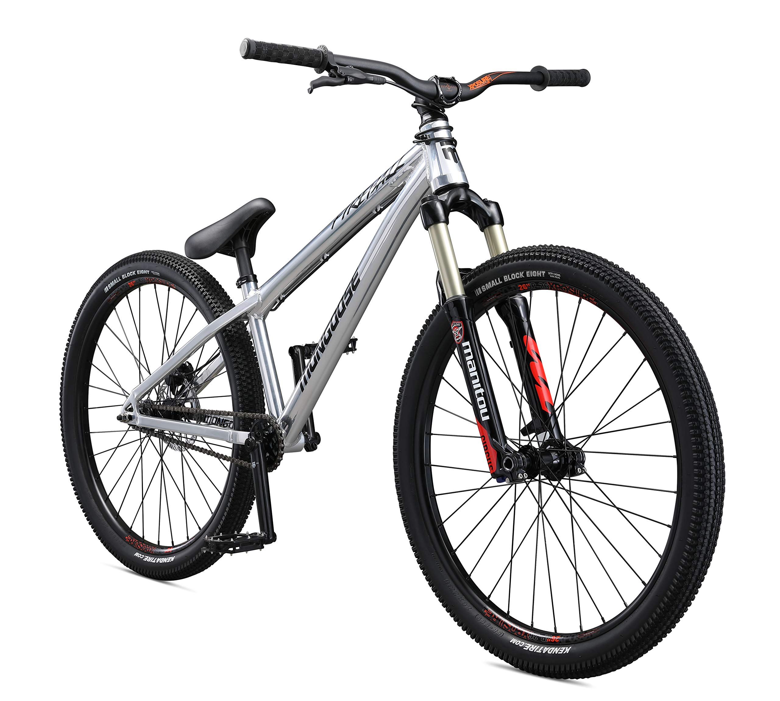 Amazon.com : Mongoose Fireball Dirt Jump Mountain Bike, 26-Inch