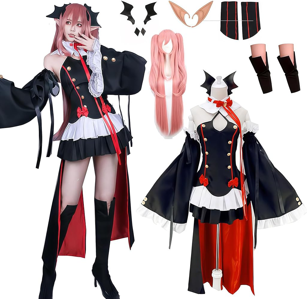 Amazon.co.jp: [Picksoco] ウィッグ 終わりのセラフ コスプレ衣装