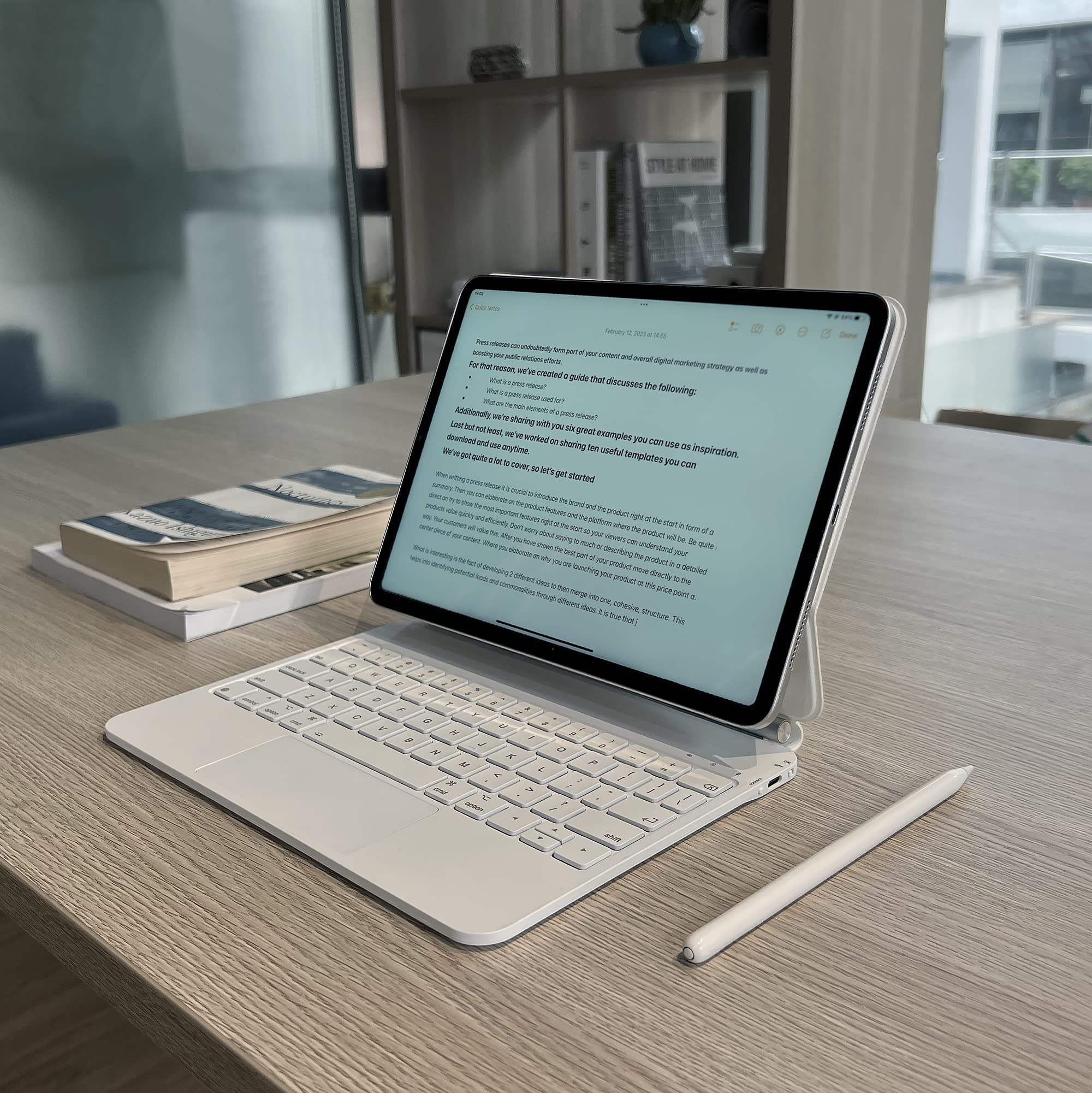 Amazon.com: InUnion Magic Keyboard for iPad Air 13 (M3 2025 / M2