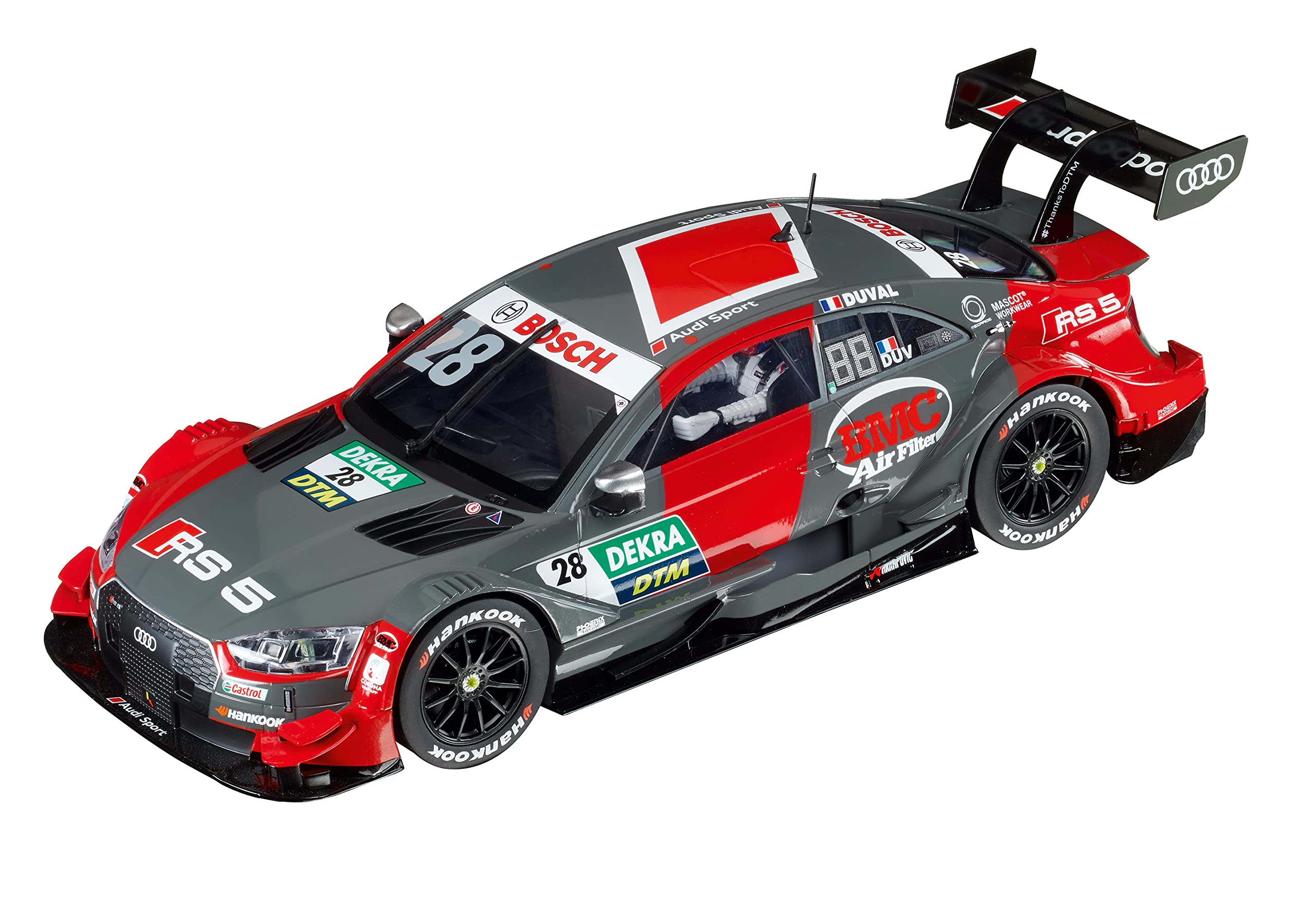 Amazon | Carrera 23933 Audi RS5 DTM L.Duval #28 1:24スケール