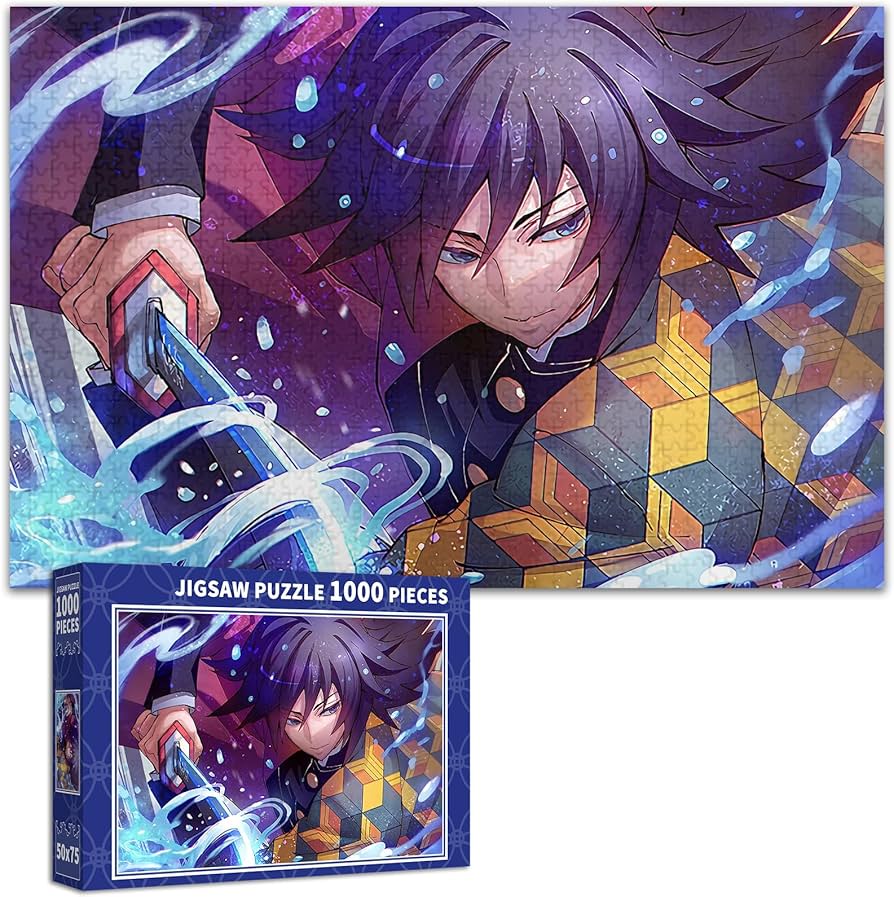 Amazon | 鬼滅の刃 冨岡義勇 パズル 1000ピース 鬼滅 ジグソーパズル