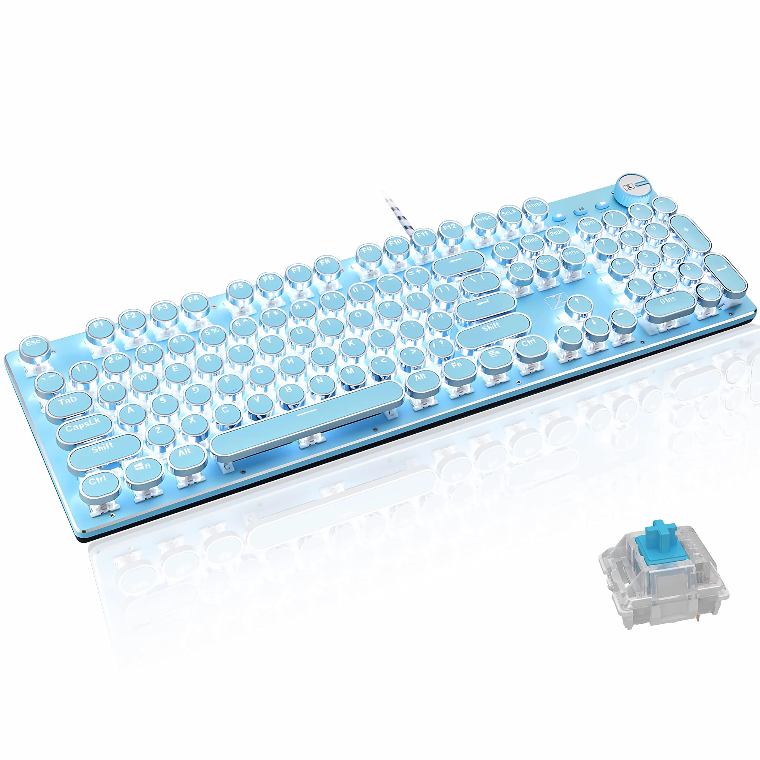 Sebas R2 Light Blue + SS カスタムキーボード Sebas PC Keyboard kit