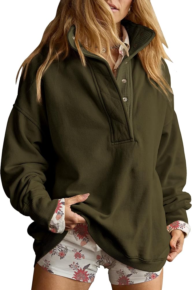 Amazon.com: Gacaky Sweatshirt for Women Oversized Casual Long